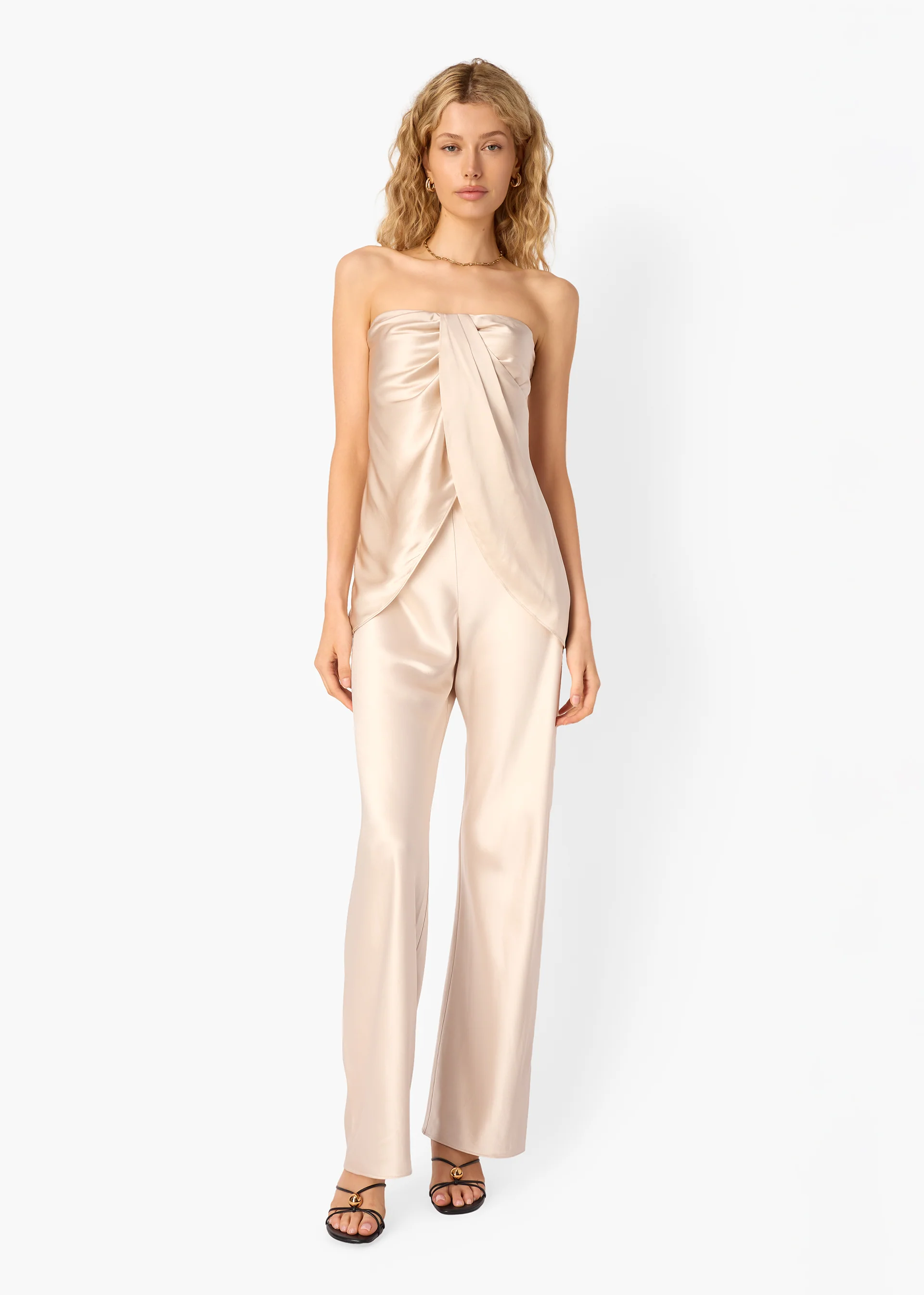 Bonita Strapless Camisole Oat 4 Bonita Strapless Camisole Oat