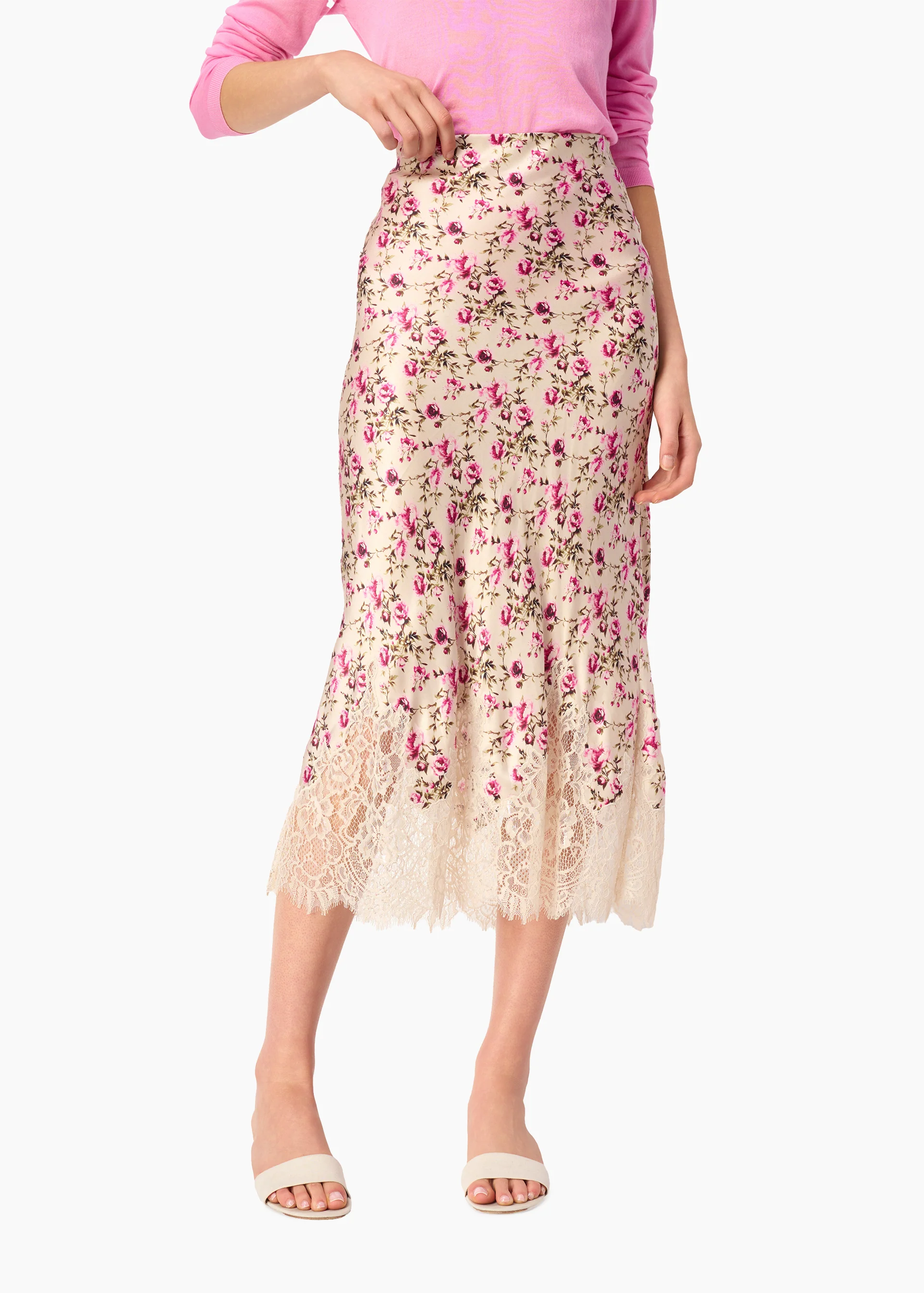 Vivienne Skirt Camellia Ditsy