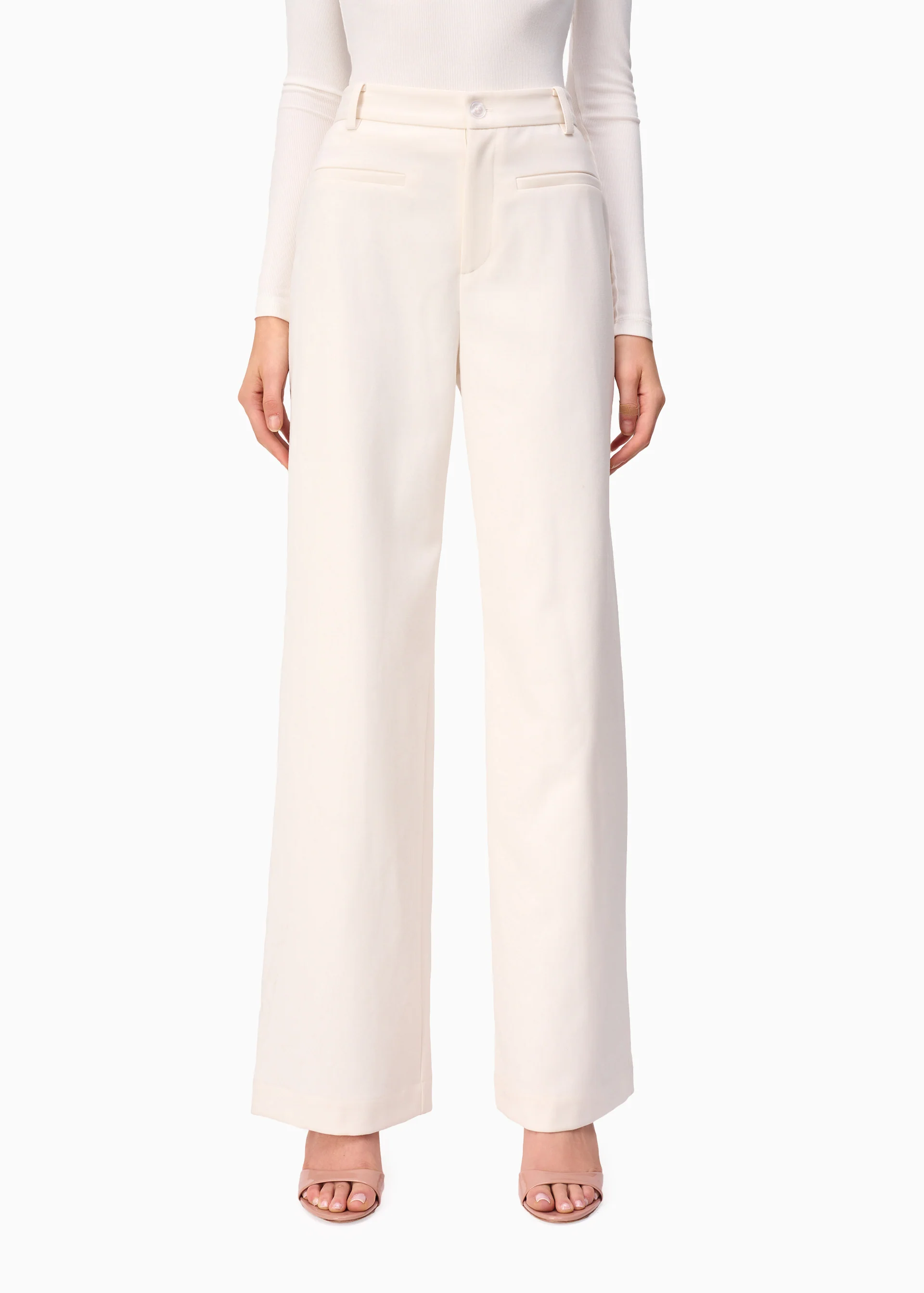 Leo High Rise Pant Macadamia
