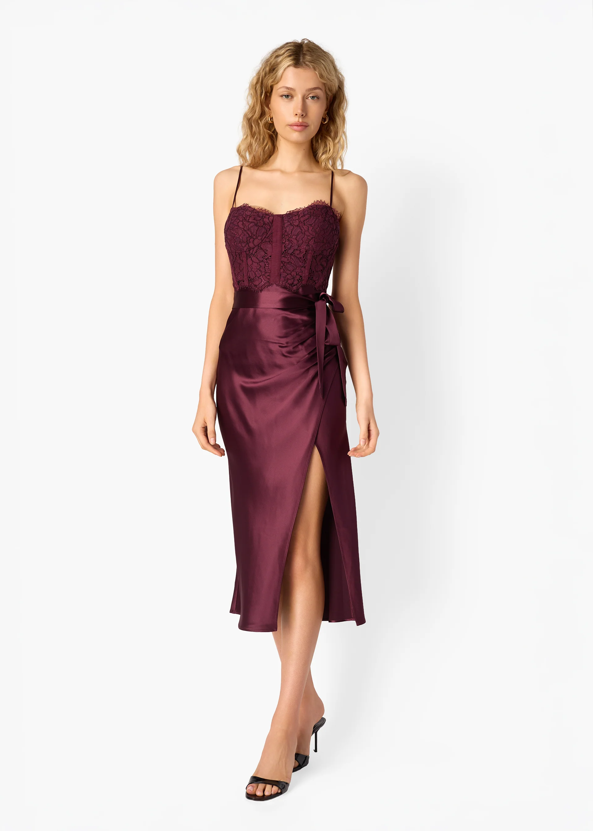 Tricia Corset Dress Blackberry 3 Tricia Corset Dress Blackberry