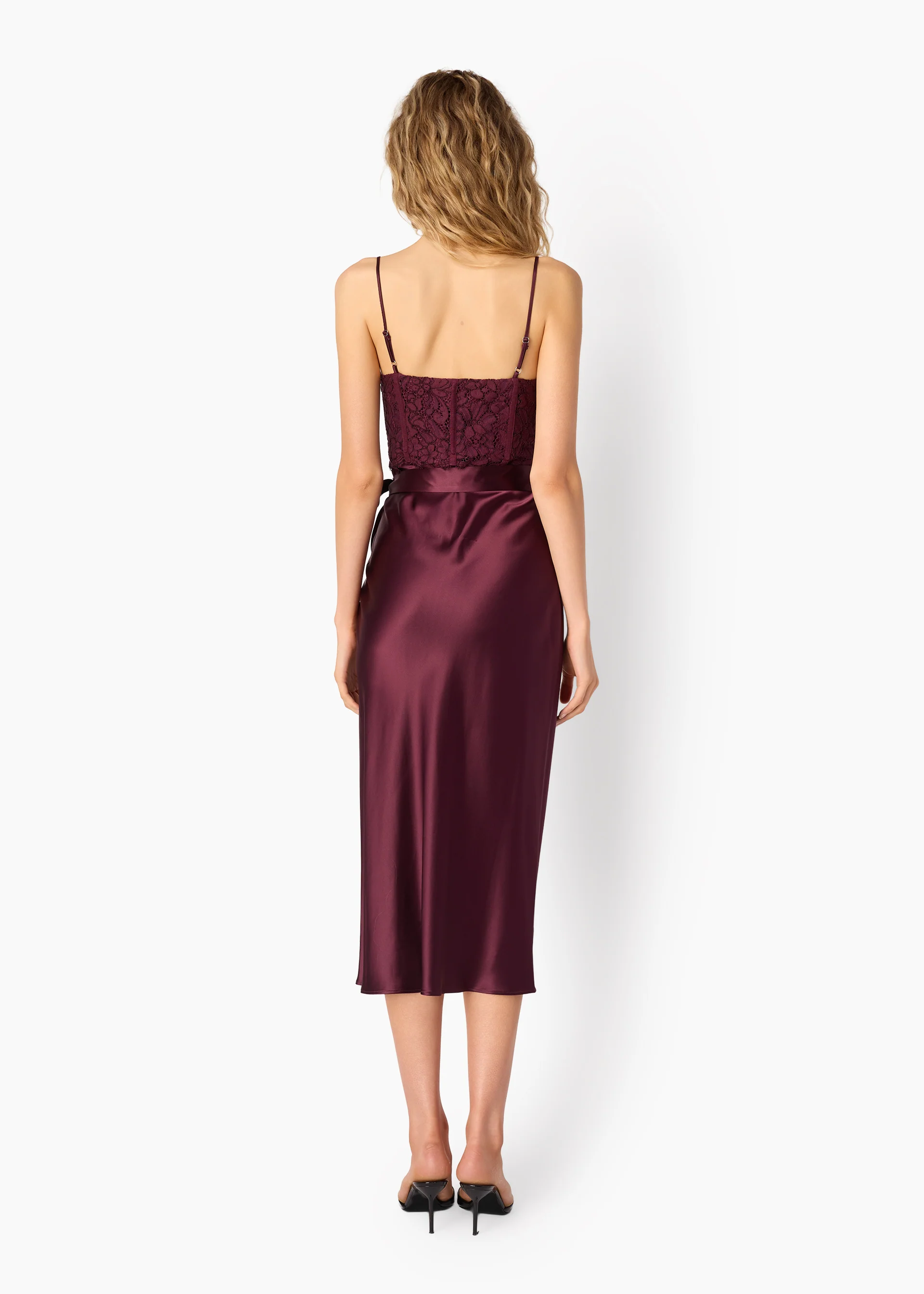 Tricia Corset Dress Blackberry 4 Tricia Corset Dress Blackberry