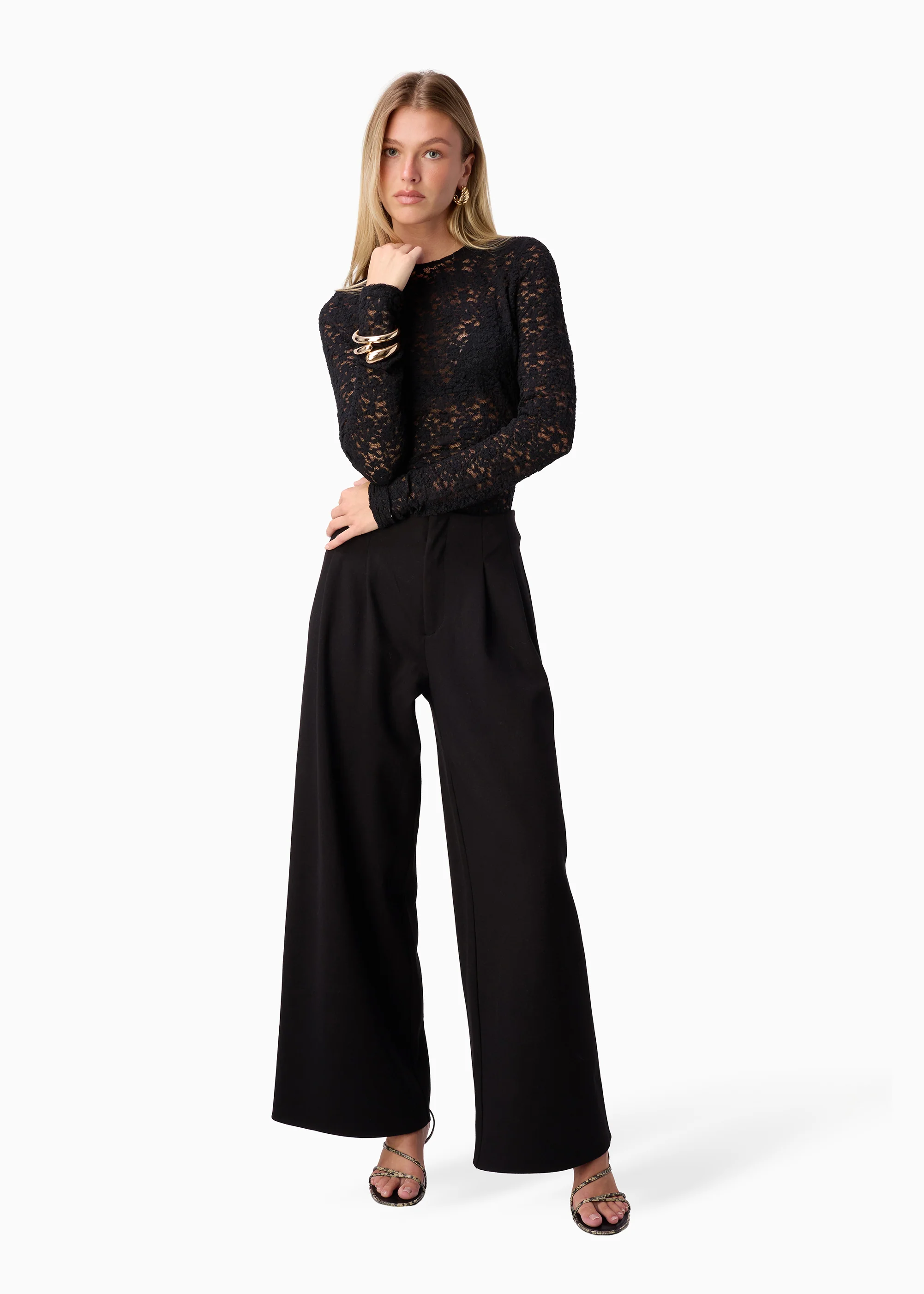 Nahal High Rise Pant Black