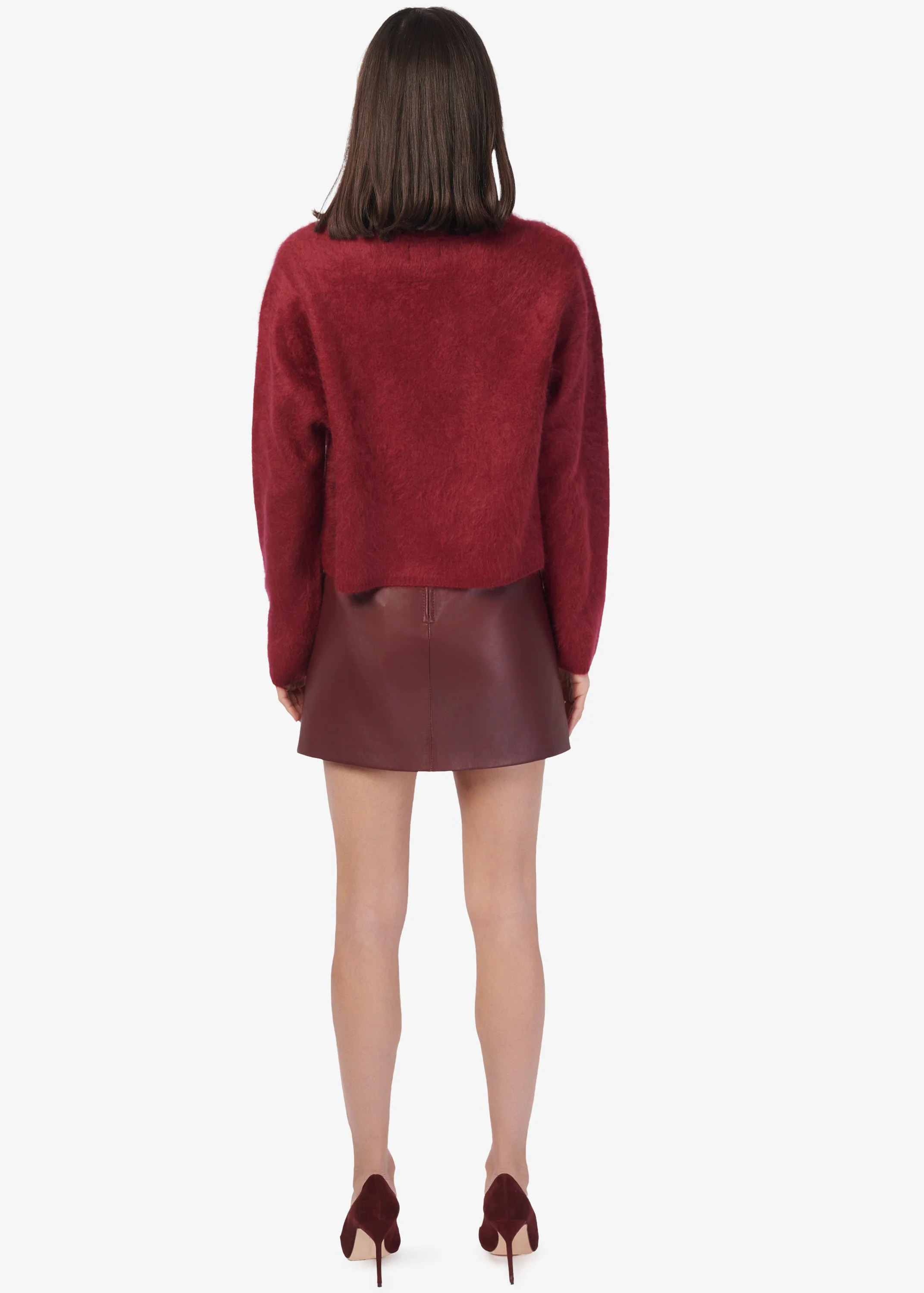 Niall Cashmere Sweater Syrah 5 Niall Cashmere Sweater Syrah