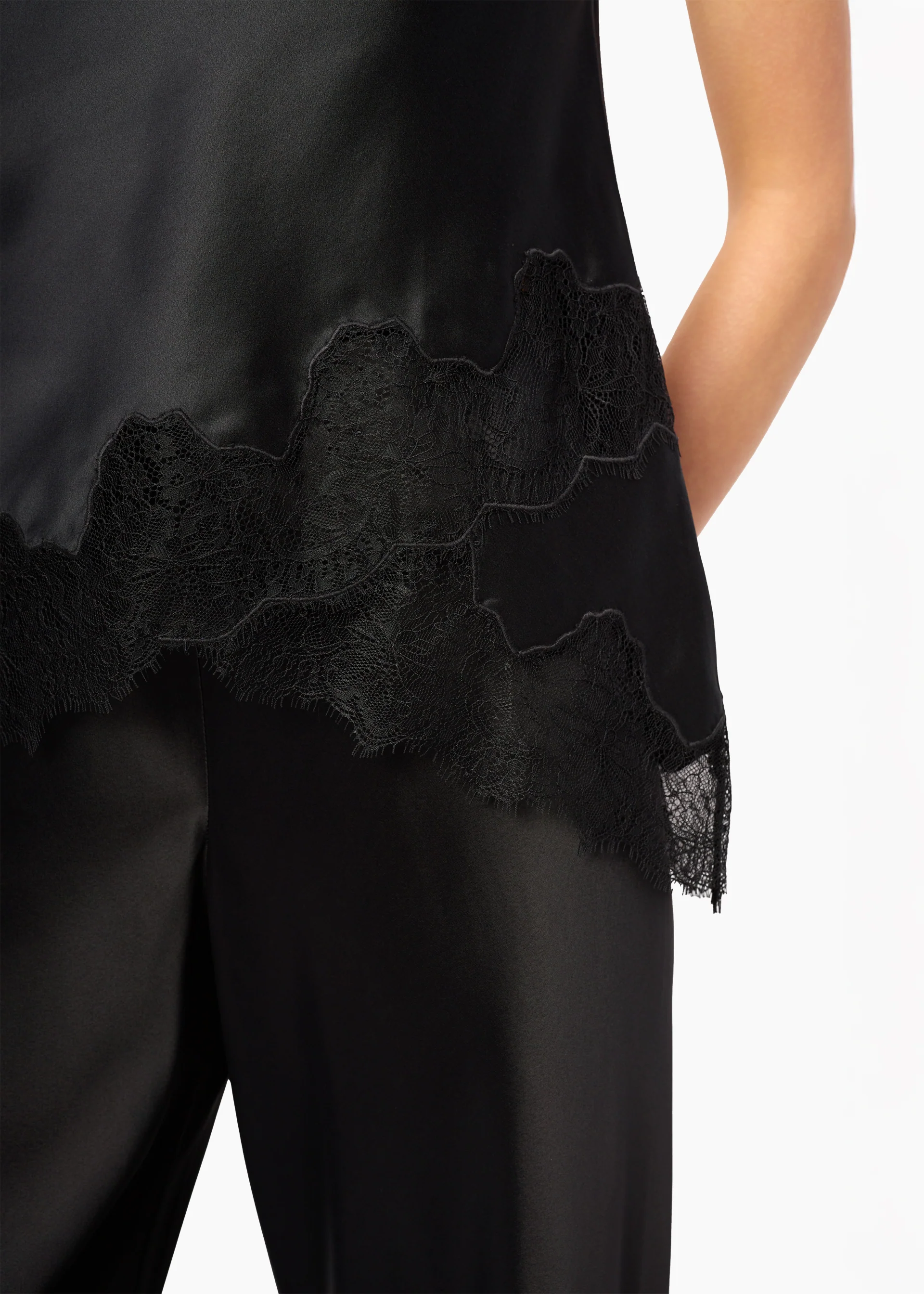 Odessa Strapless Camisole Black