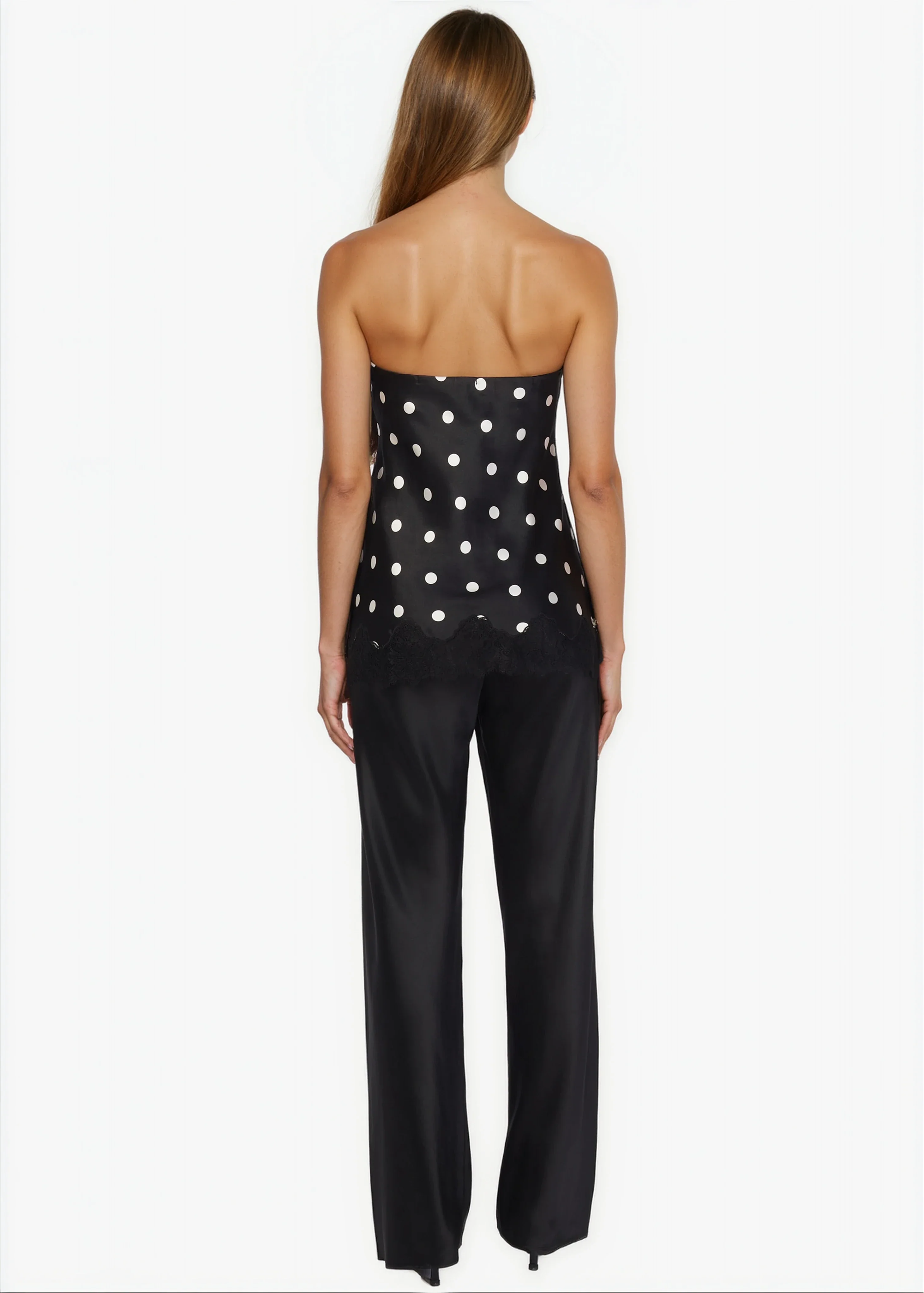 Odessa Strapless Camisole Polka-Dot