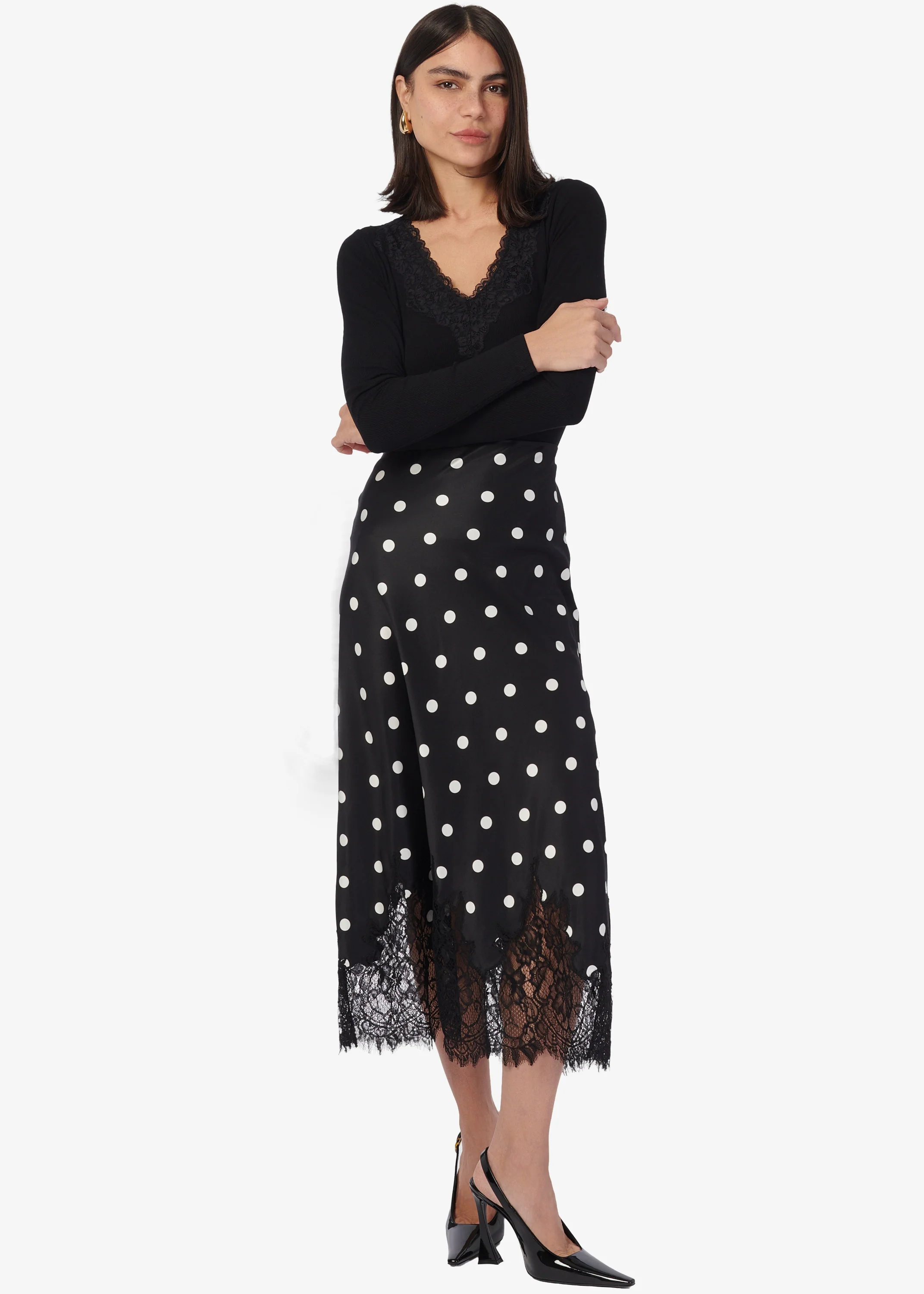 Vivienne Skirt Polka-Dot 4 Vivienne Skirt Polka-Dot