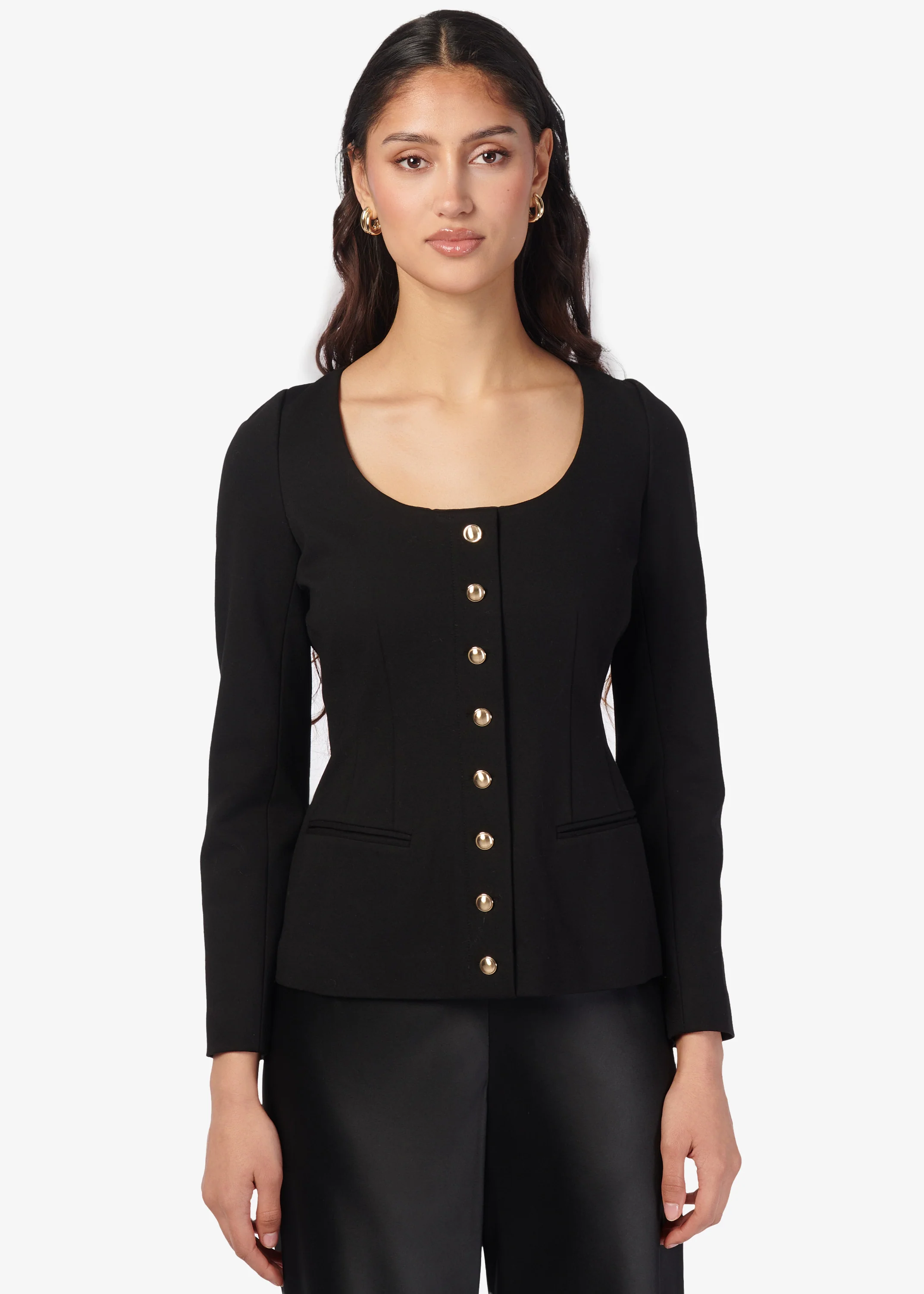 Yekaterina Blazer Black