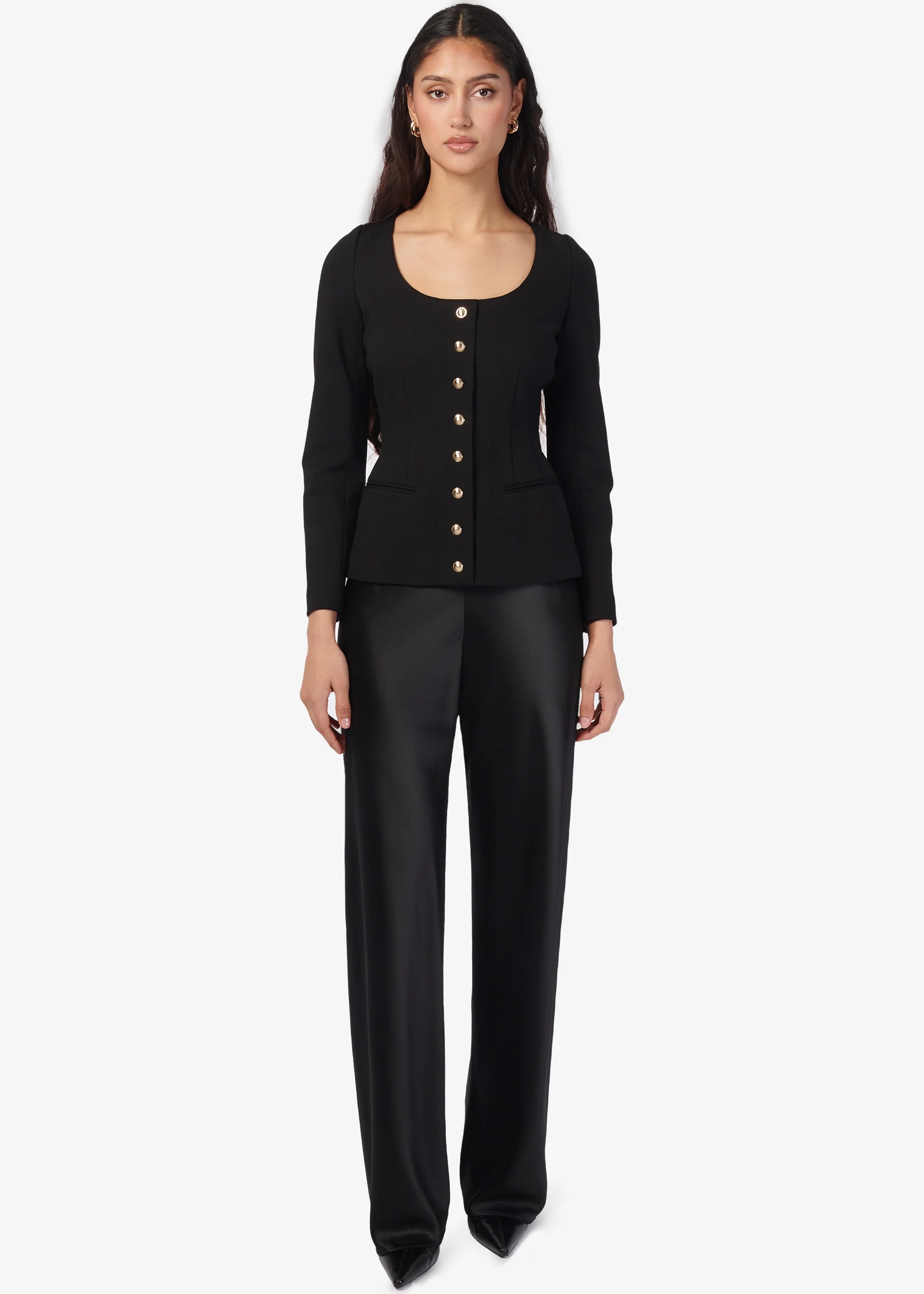 Yekaterina Blazer Black