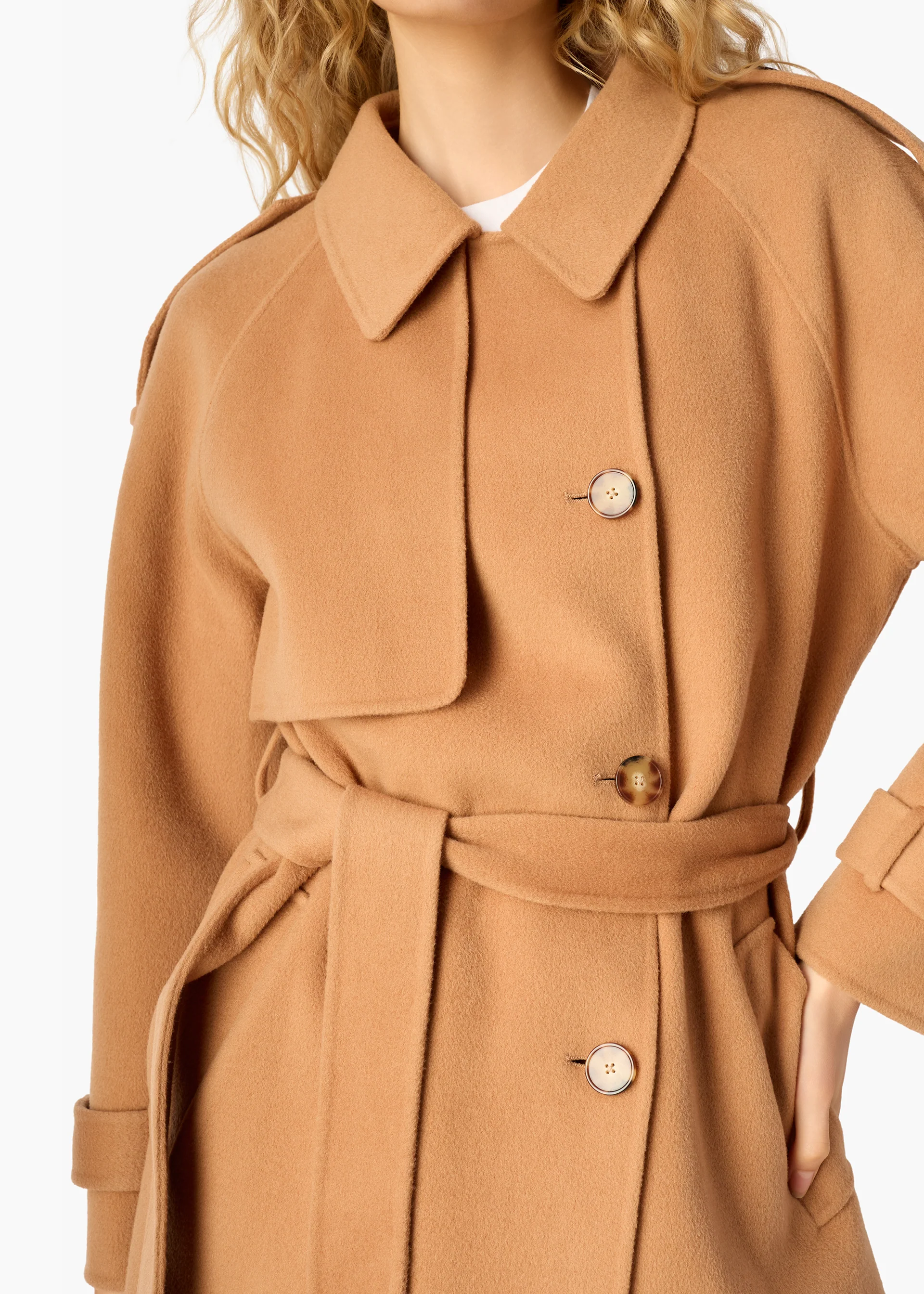 Yennifer Trench Coat Maple 3 Yennifer Trench Coat Maple