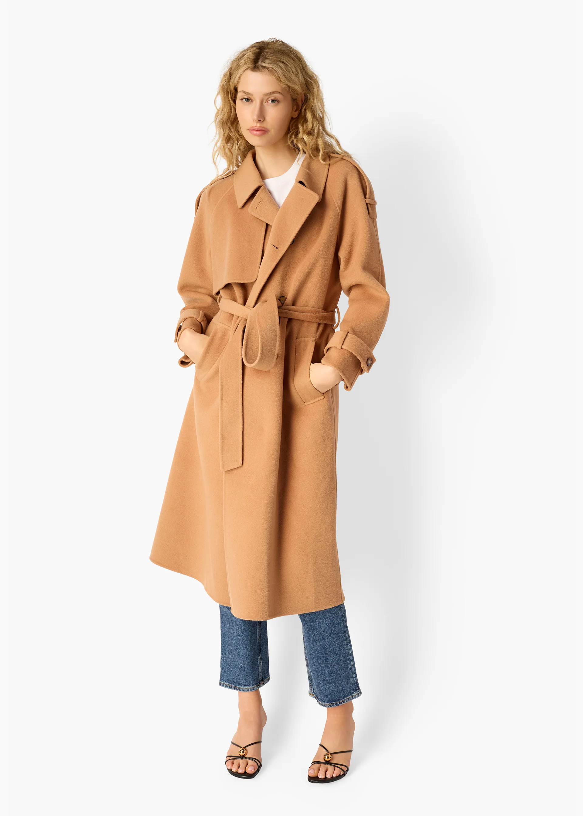 Yennifer Trench Coat Maple 4 Yennifer Trench Coat Maple