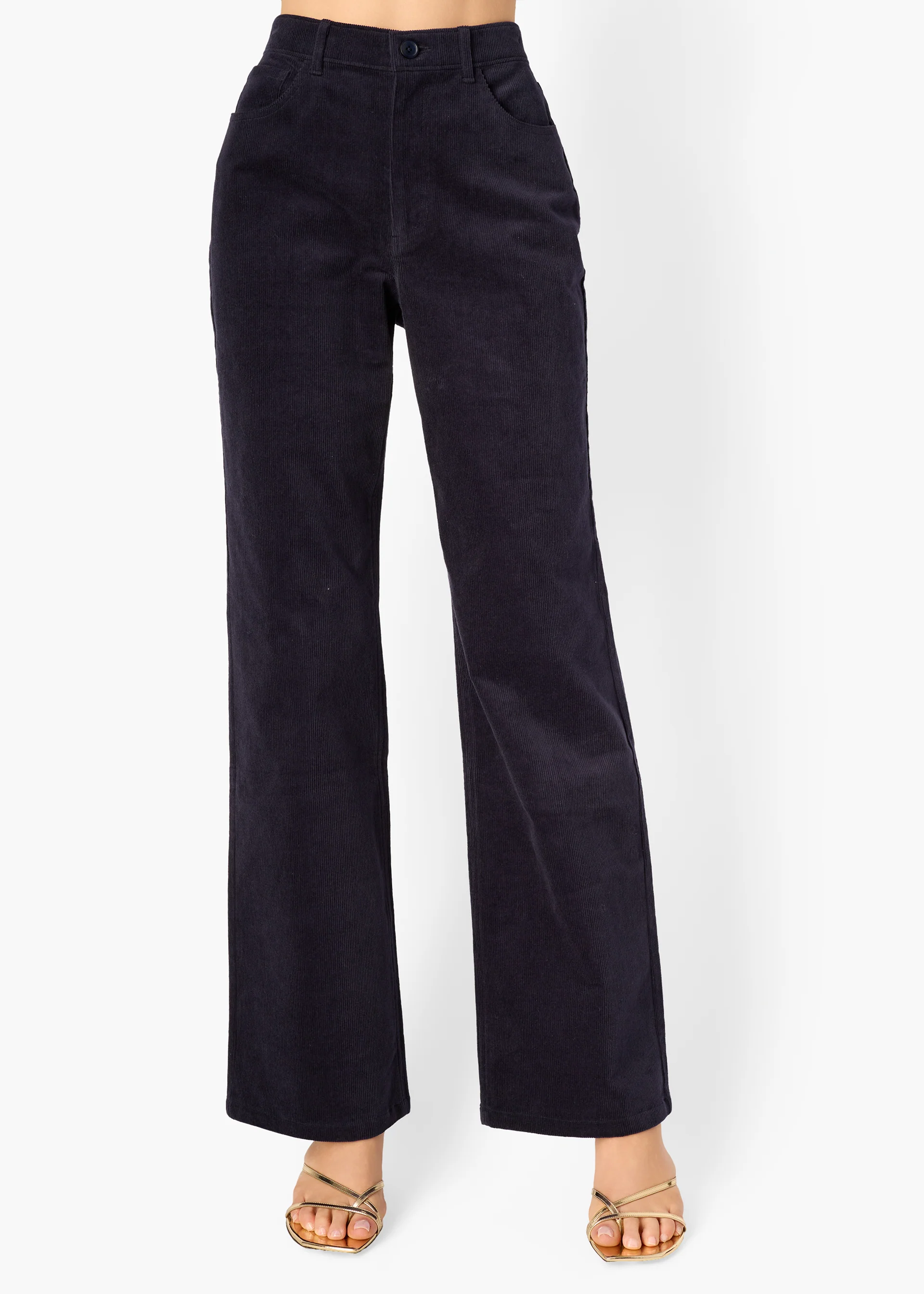 Zenobia Corduroy Pant Navy