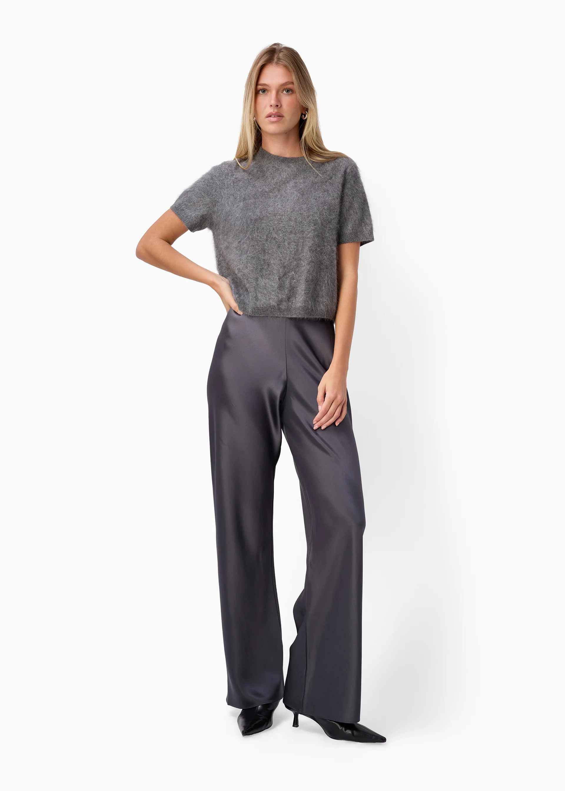 Eugeney Cashmere Top Coal