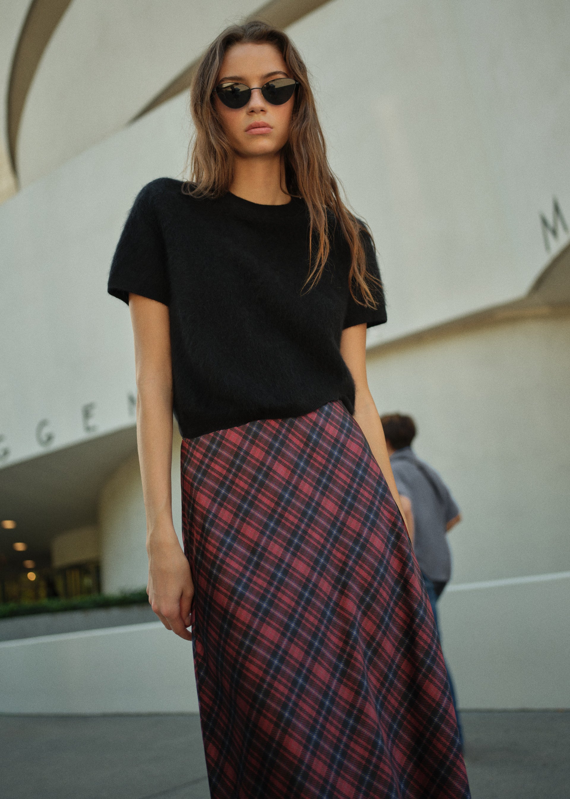 Eugeney Cashmere Top Black