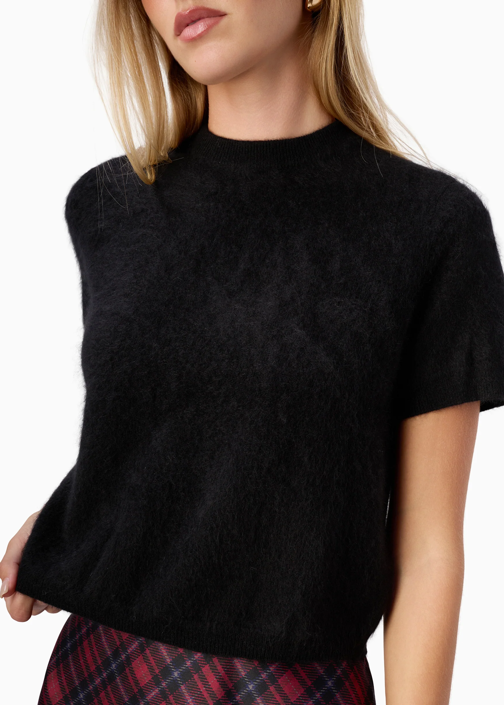 Eugeney Cashmere Top Black
