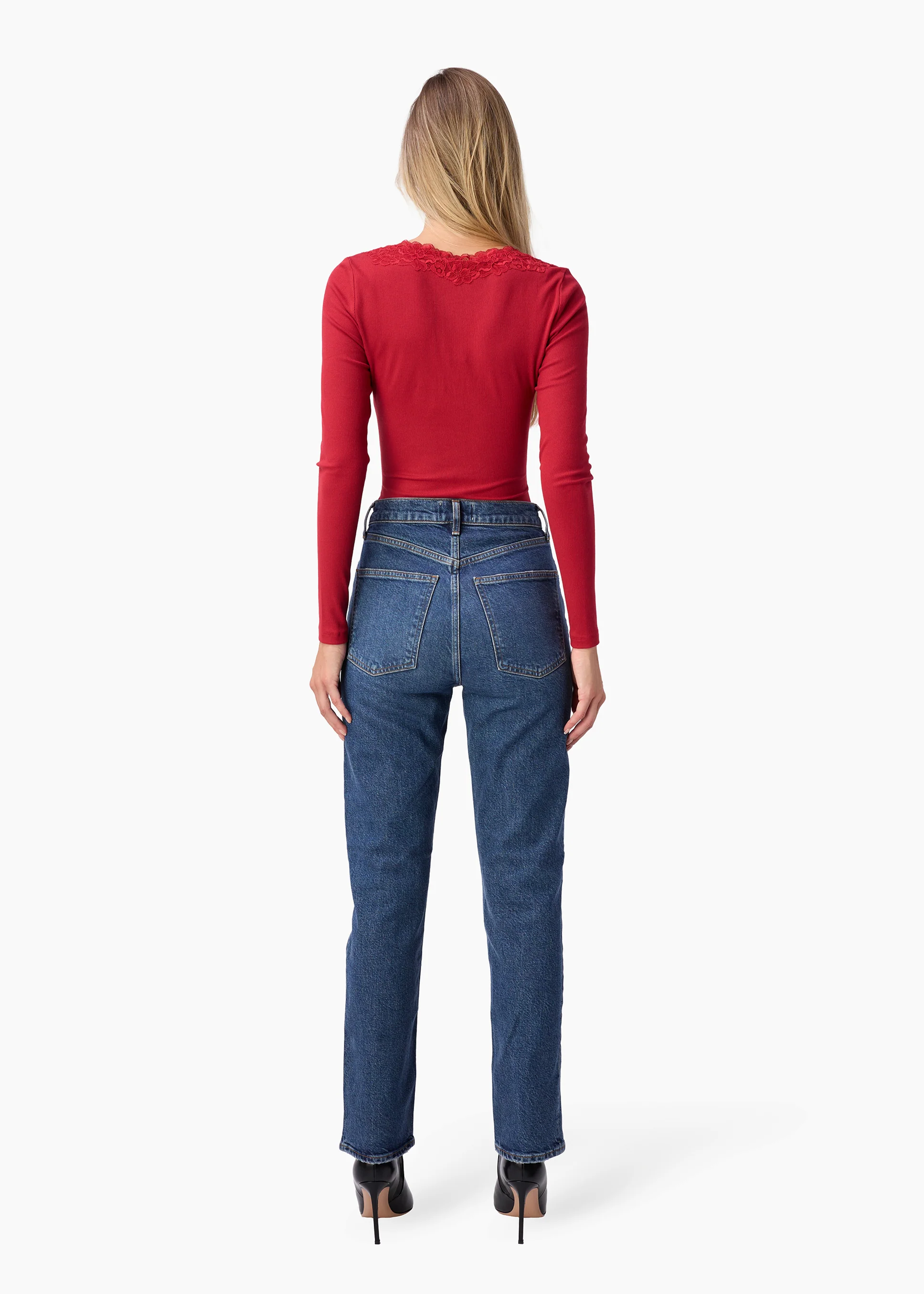 Rooney Rib Knit Top Poppy 4 Rooney Rib Knit Top Poppy