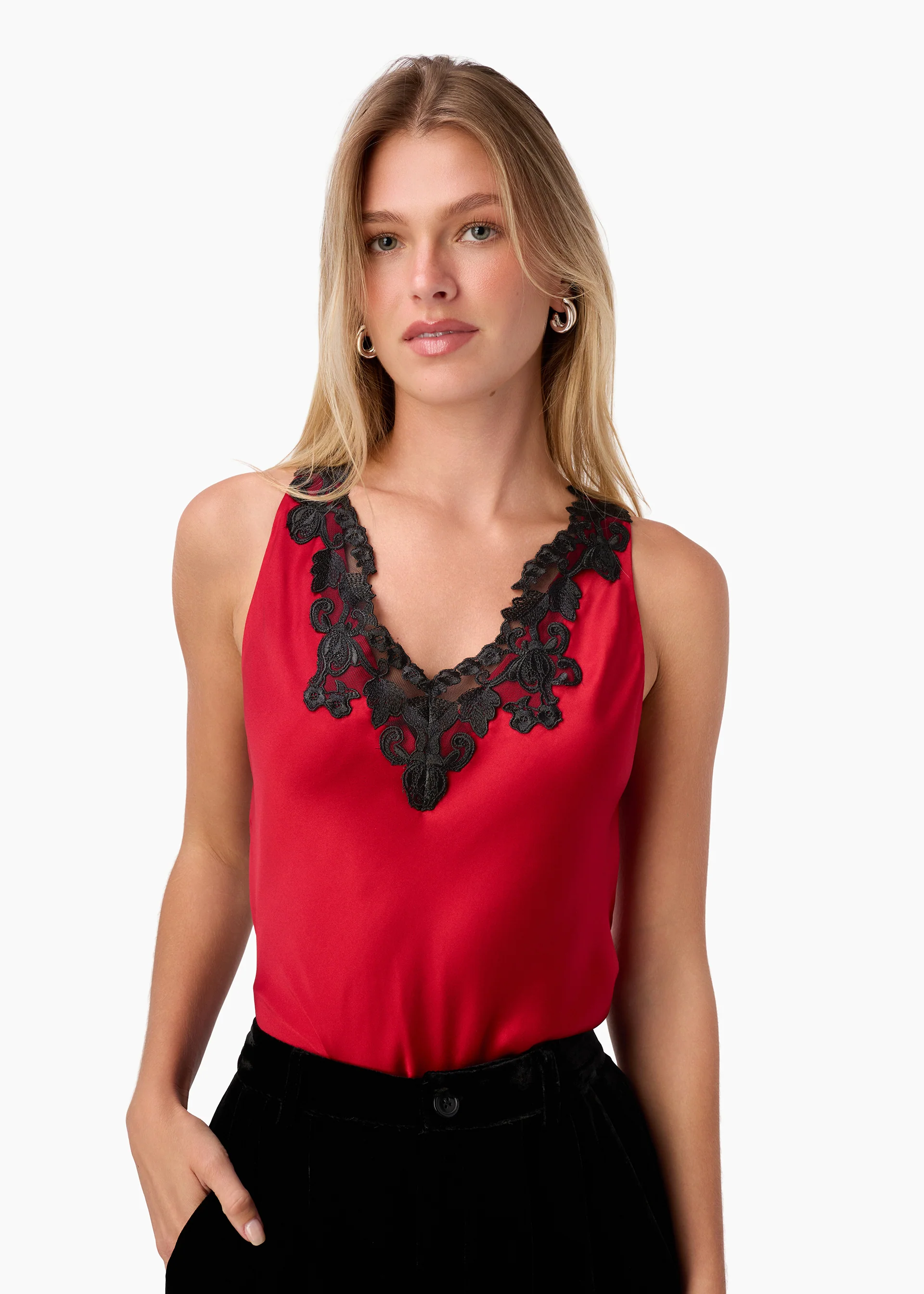 Romey Camisole Poppy