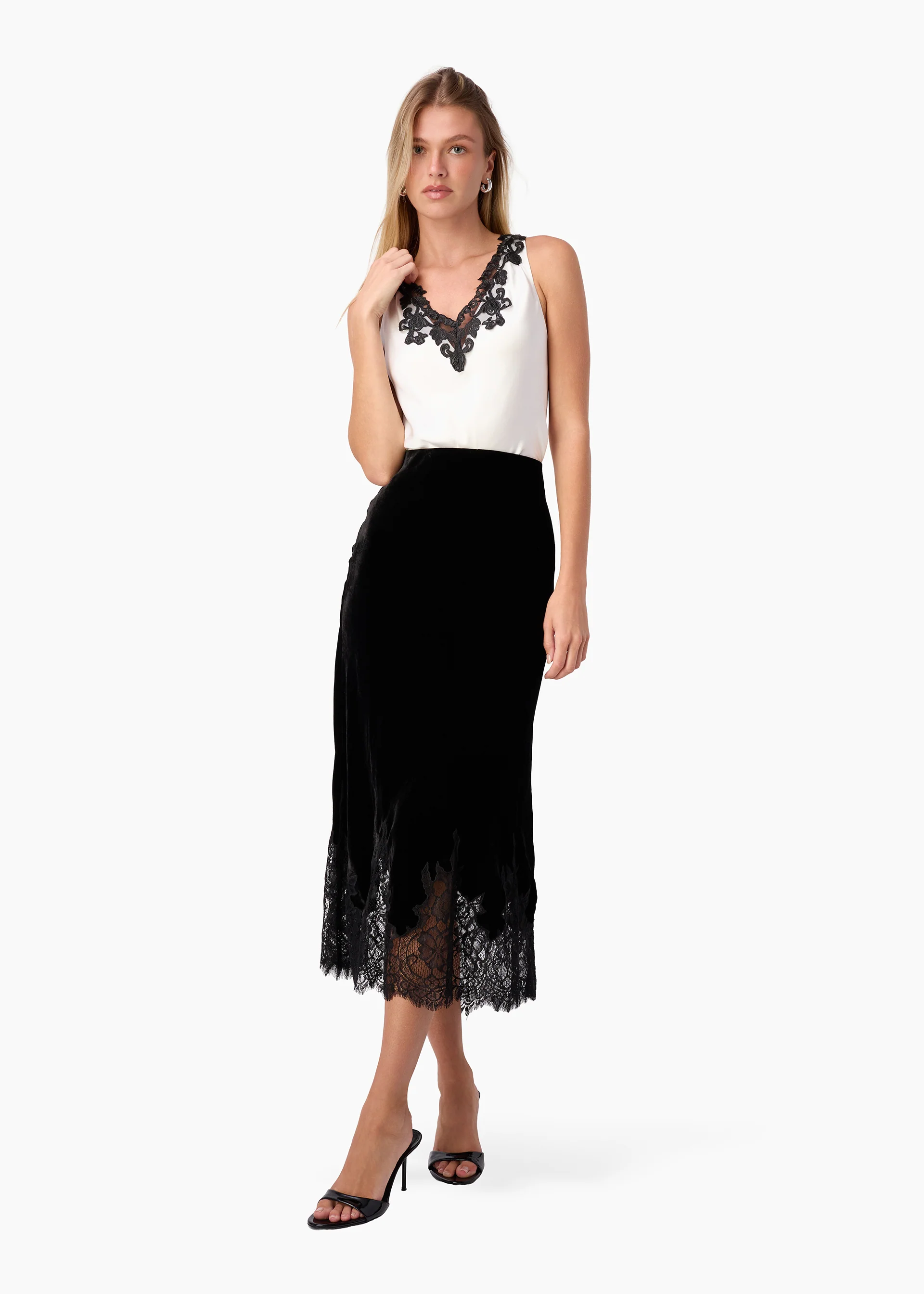 Romey Camisole White