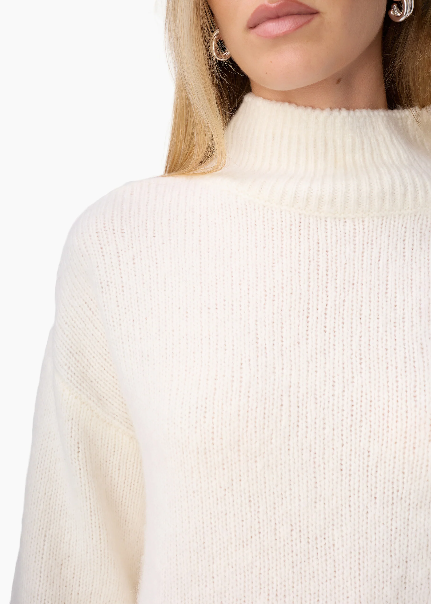 Catherine Cashmere Blend Sweater Macadamia