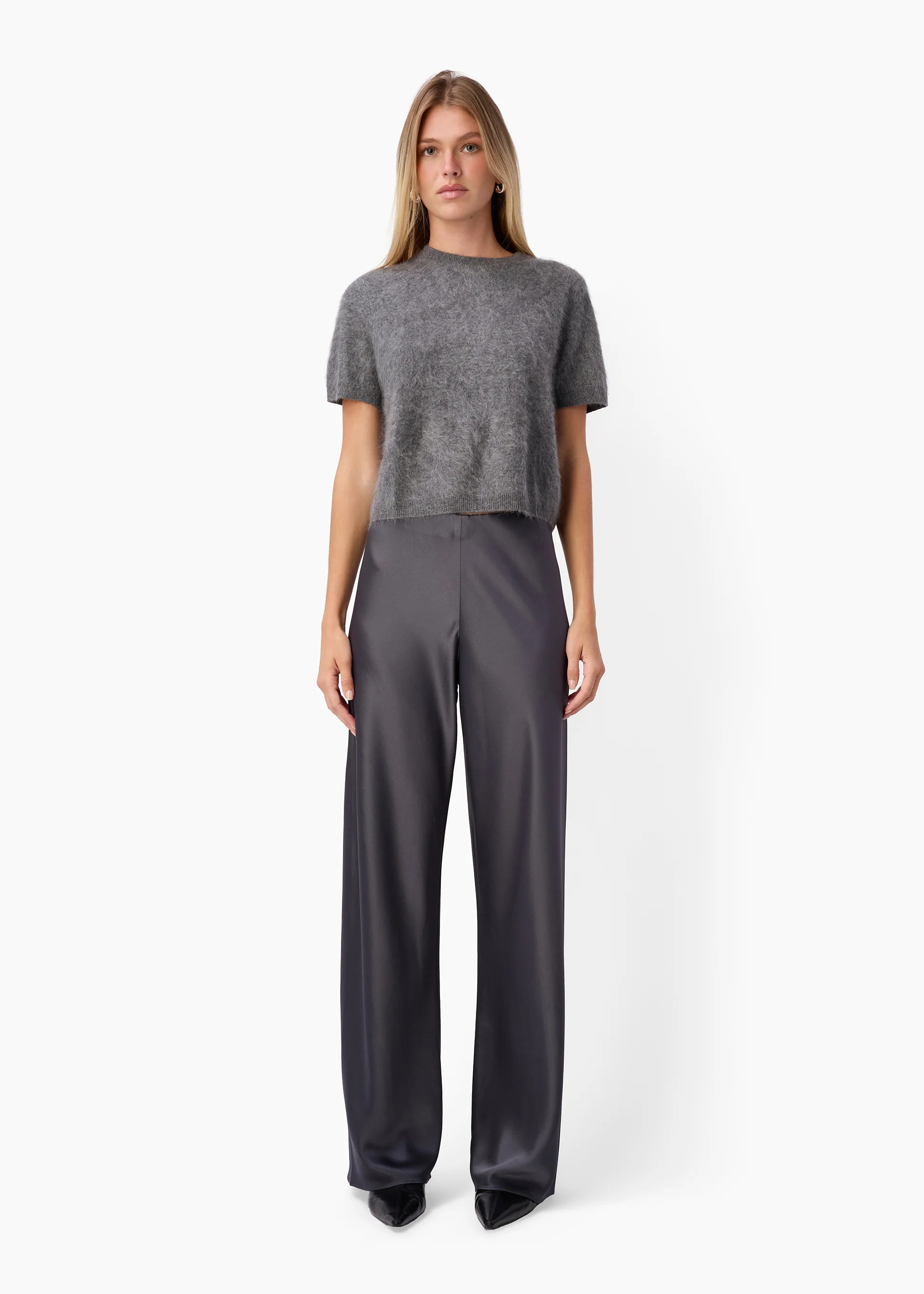 Bristol Mid Rise Pant Coal