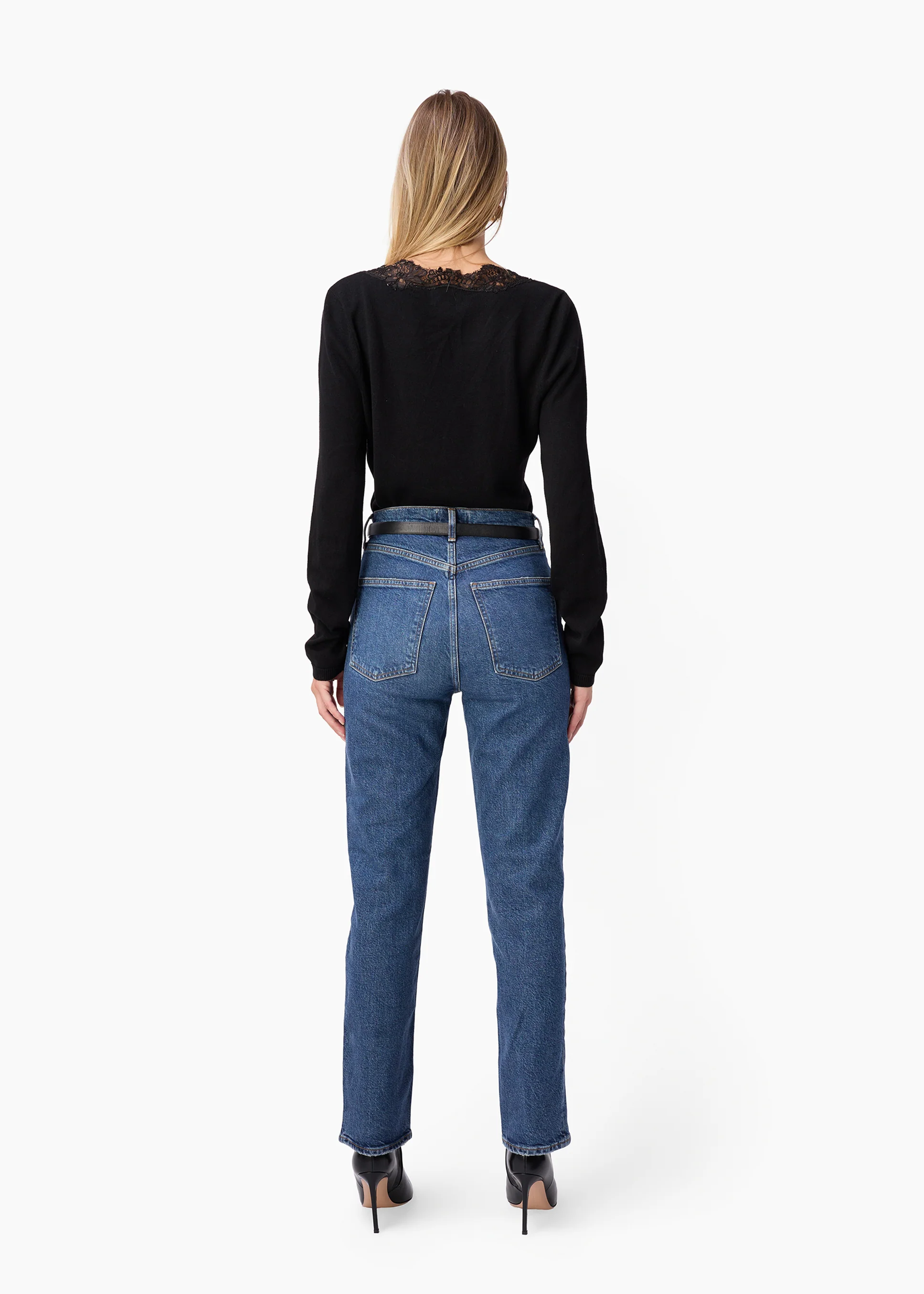 Eirene Lightweight Knit Cardigan Black 4 Eirene Lightweight Knit Cardigan Black