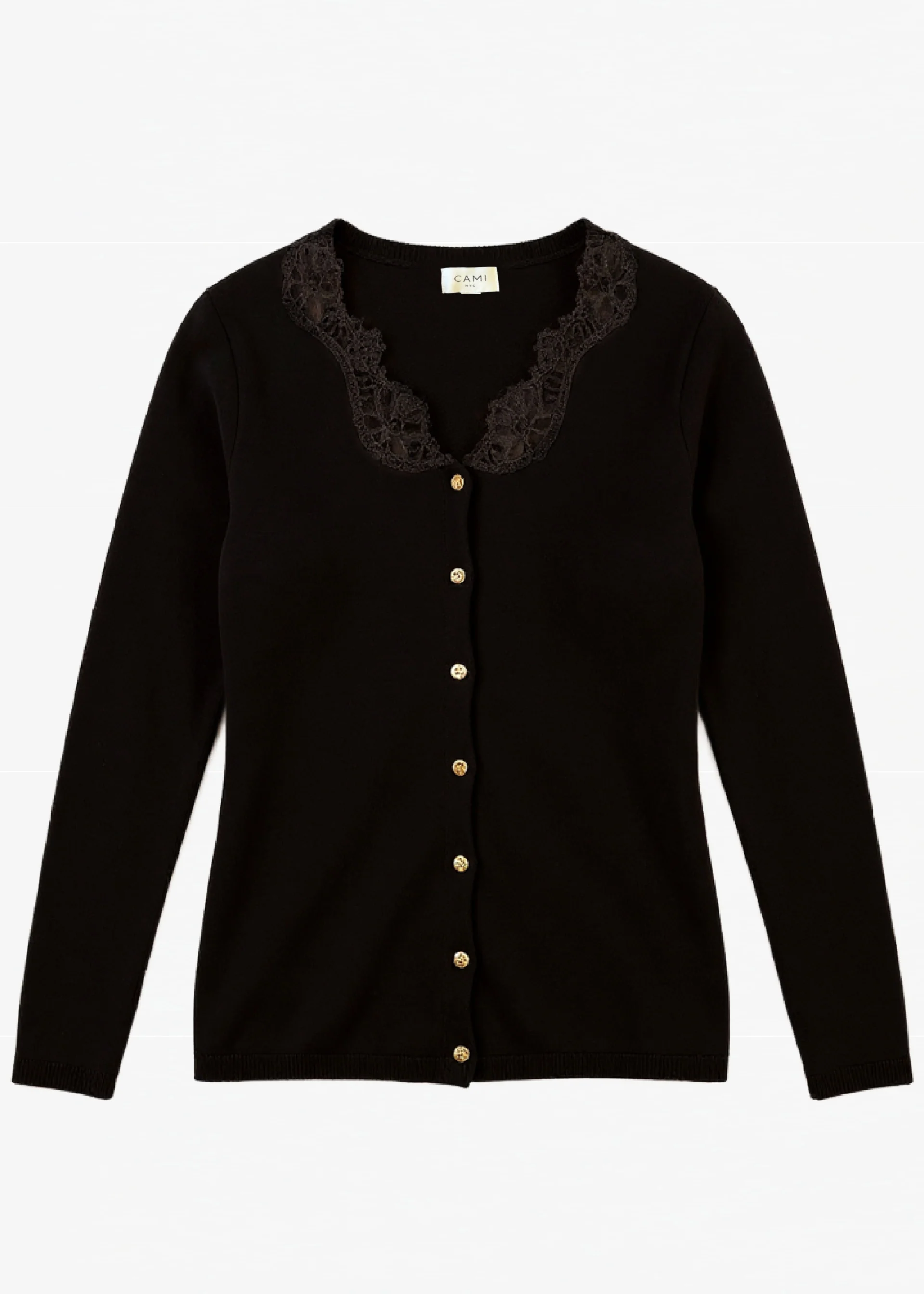 Eirene Lightweight Knit Cardigan Black 5 Eirene Lightweight Knit Cardigan Black