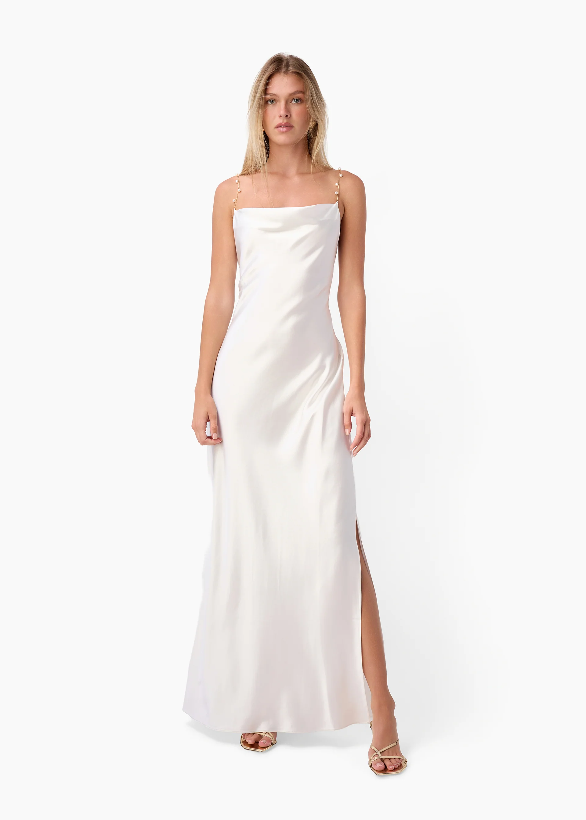 Shallon Gown White 3 Shallon Gown White
