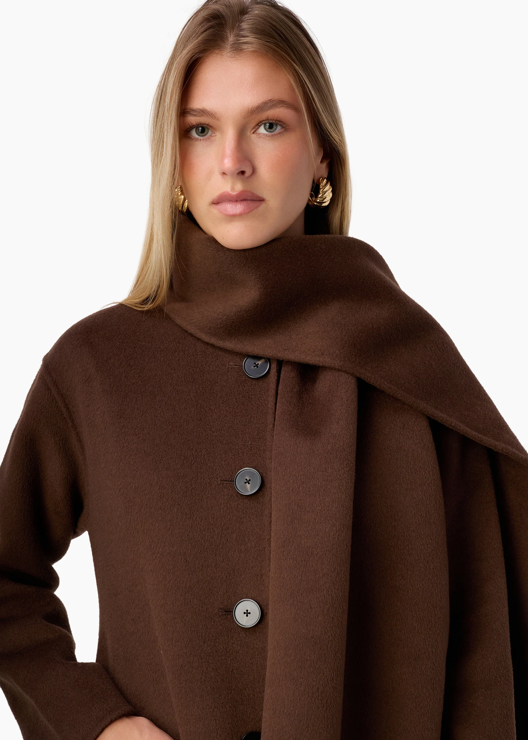 Winifred Wool Cashmere Coat Sable 3 Winifred Wool Cashmere Coat Sable