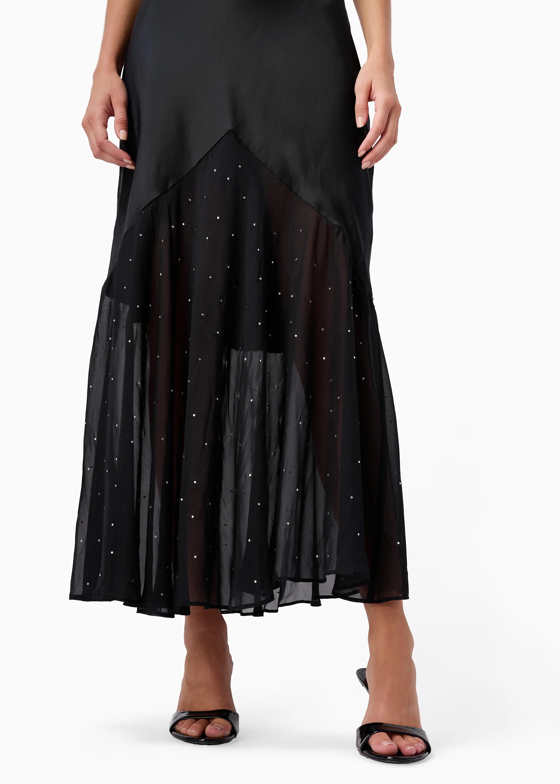 Maristela Strapless Dress Black