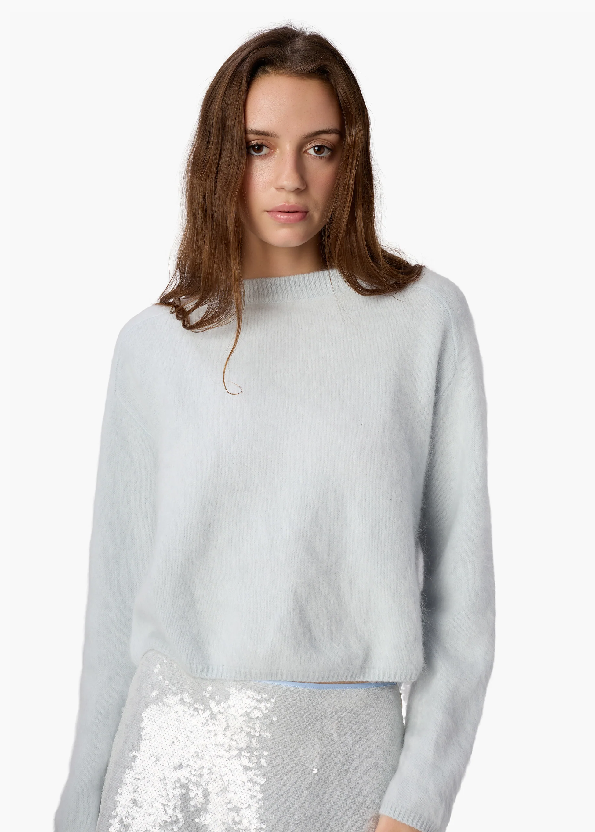 Niall Cashmere Sweater Mint