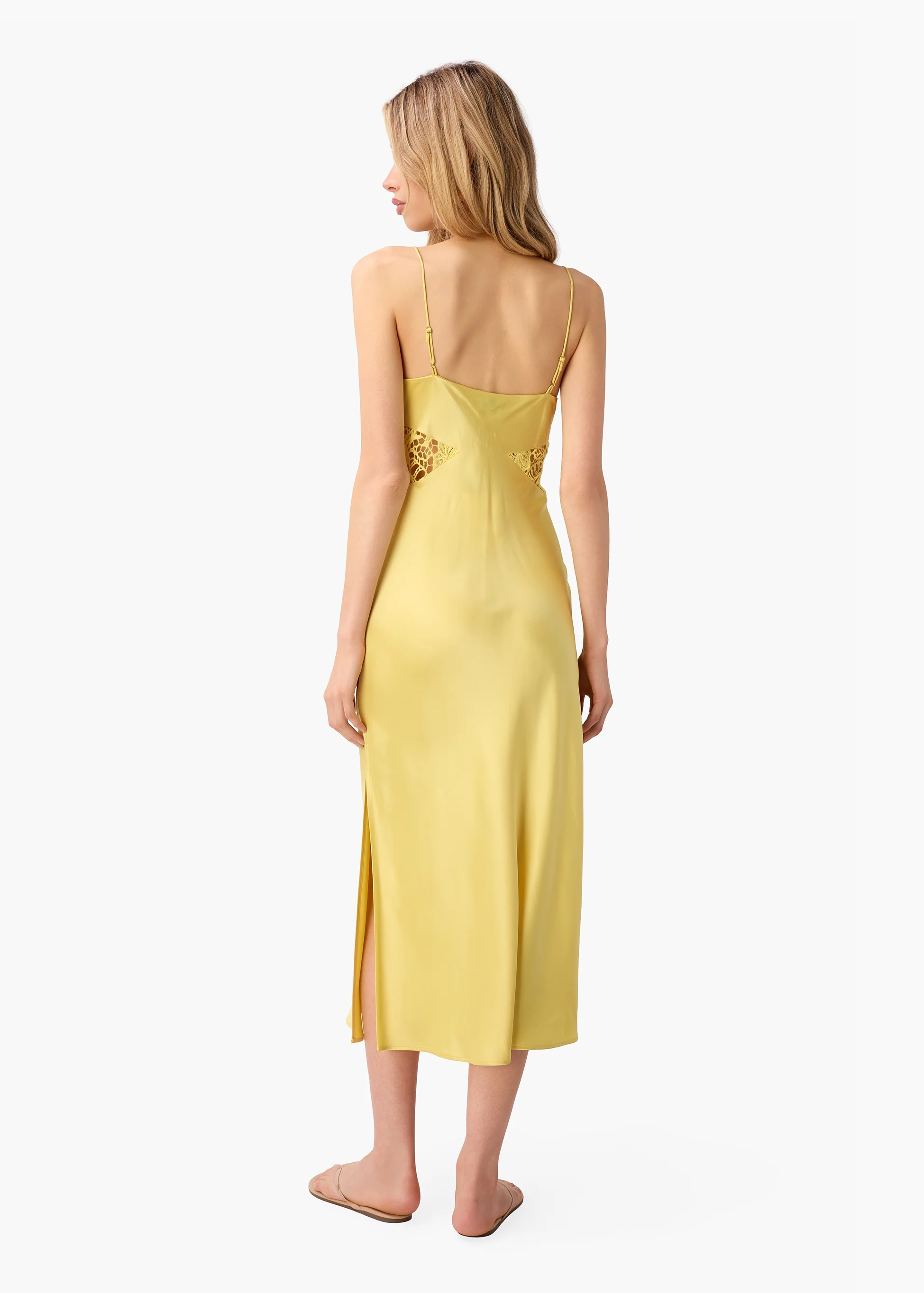 Carli Midi Dress Custard 5 Carli Midi Dress Custard