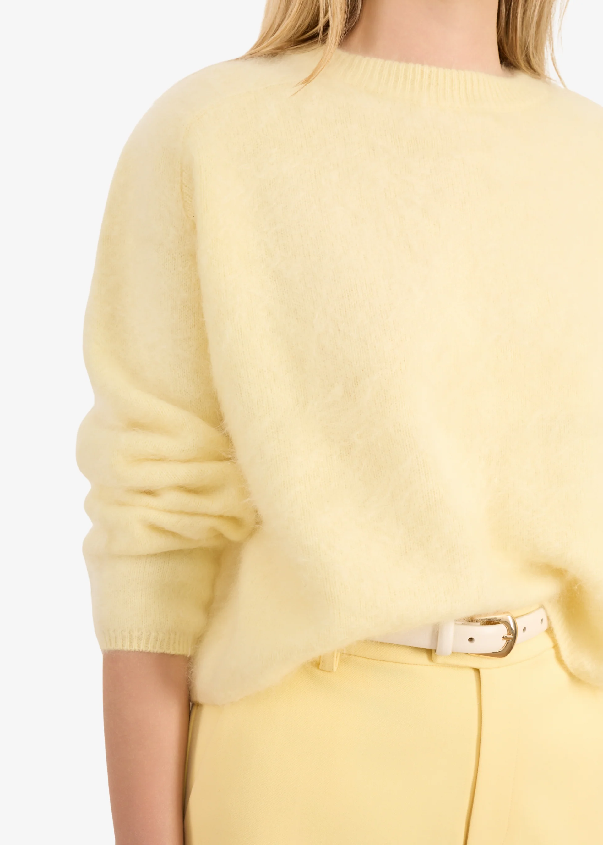 Niall Cashmere Sweater Custard 3 Niall Cashmere Sweater Custard