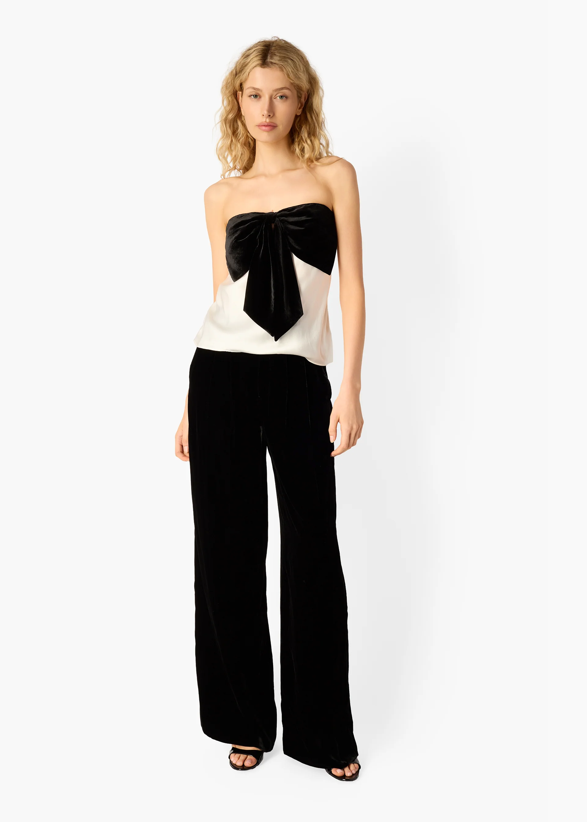Rylie Velvet Pant Black