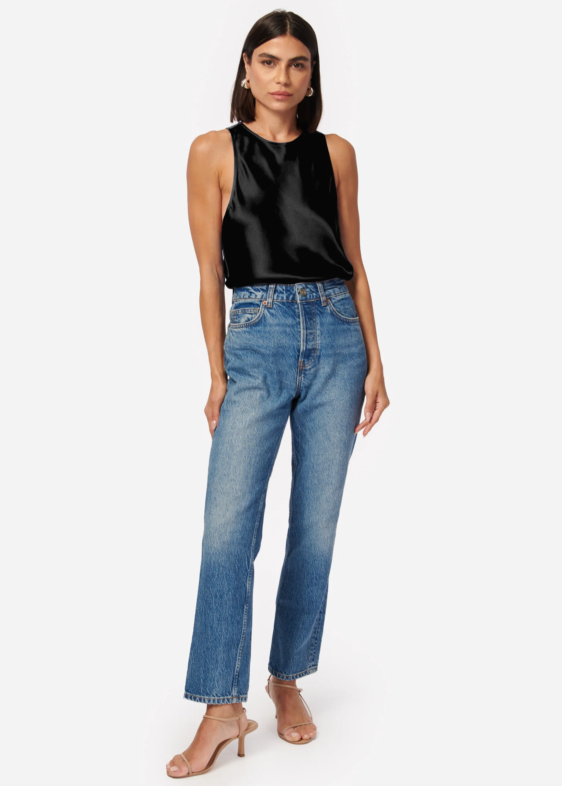 Floriana Camisole Black