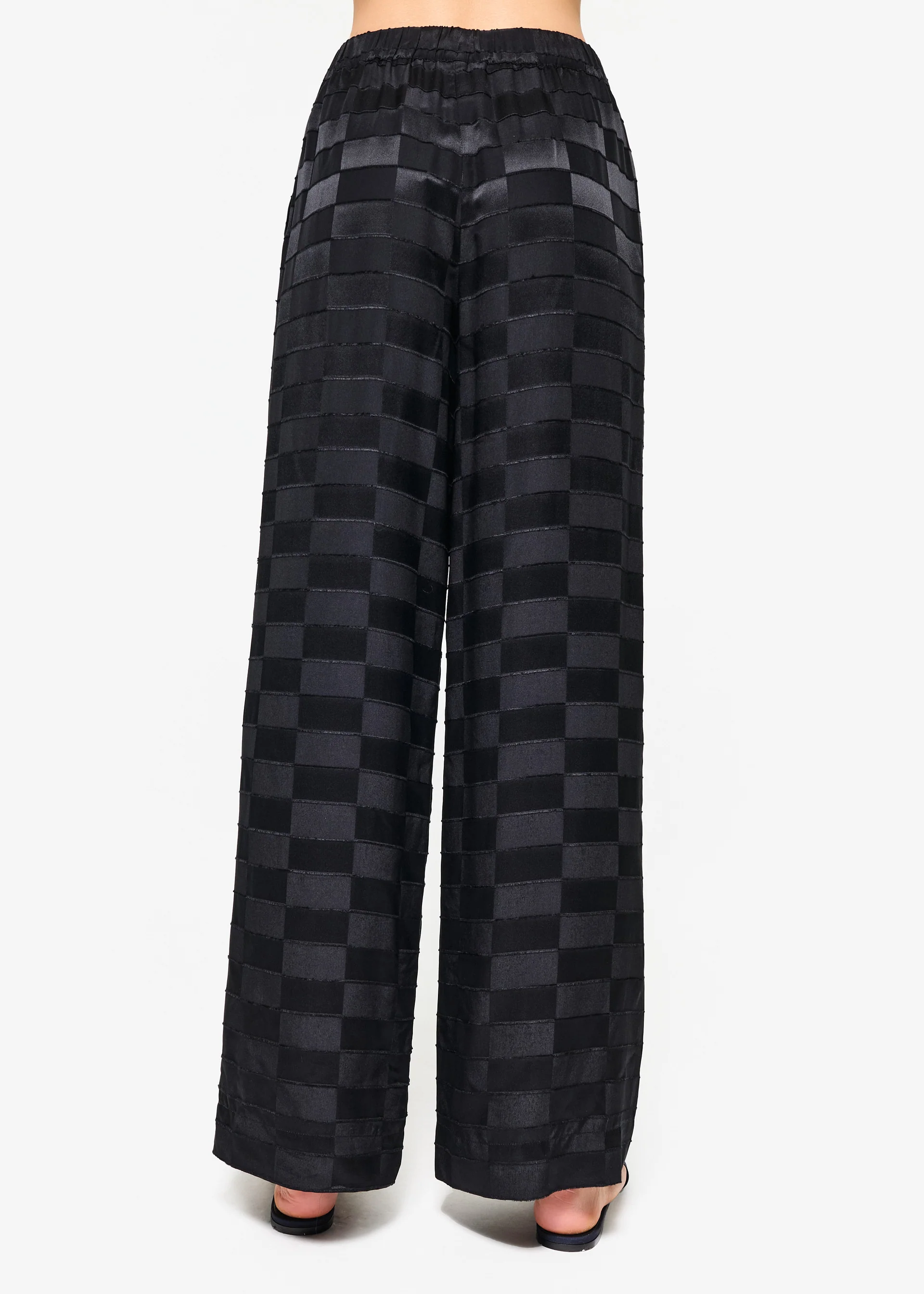 Medina Burnout Wide Leg Pant Black 5 Medina Burnout Wide Leg Pant Black