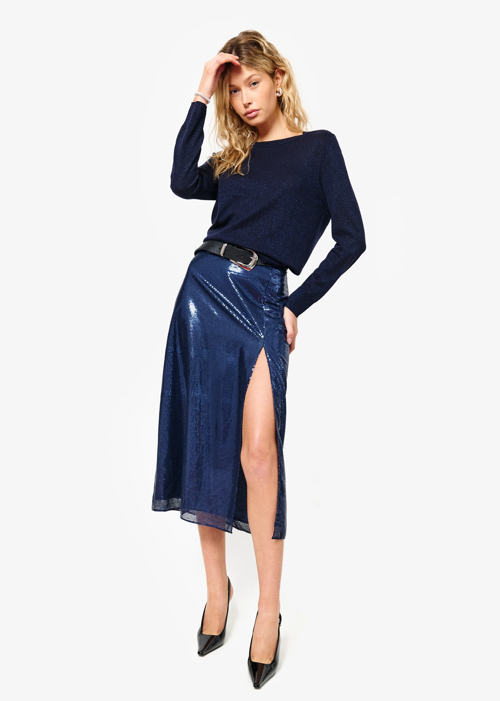 Artemis Sequin Skirt Dark Mirage 3 Artemis Sequin Skirt Dark Mirage