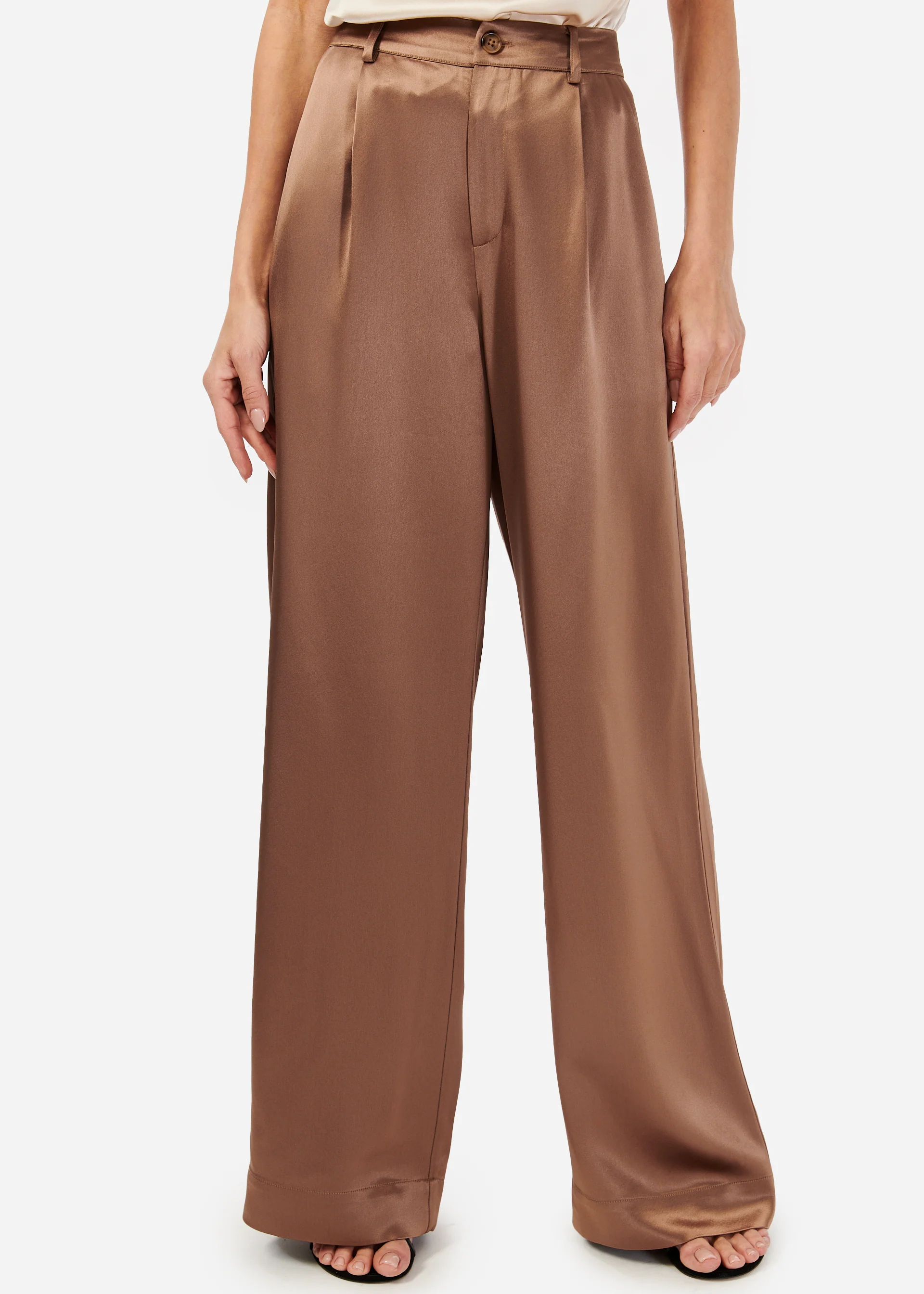 Noura Wide Leg Pant Nutshell 3 Noura Wide Leg Pant Nutshell