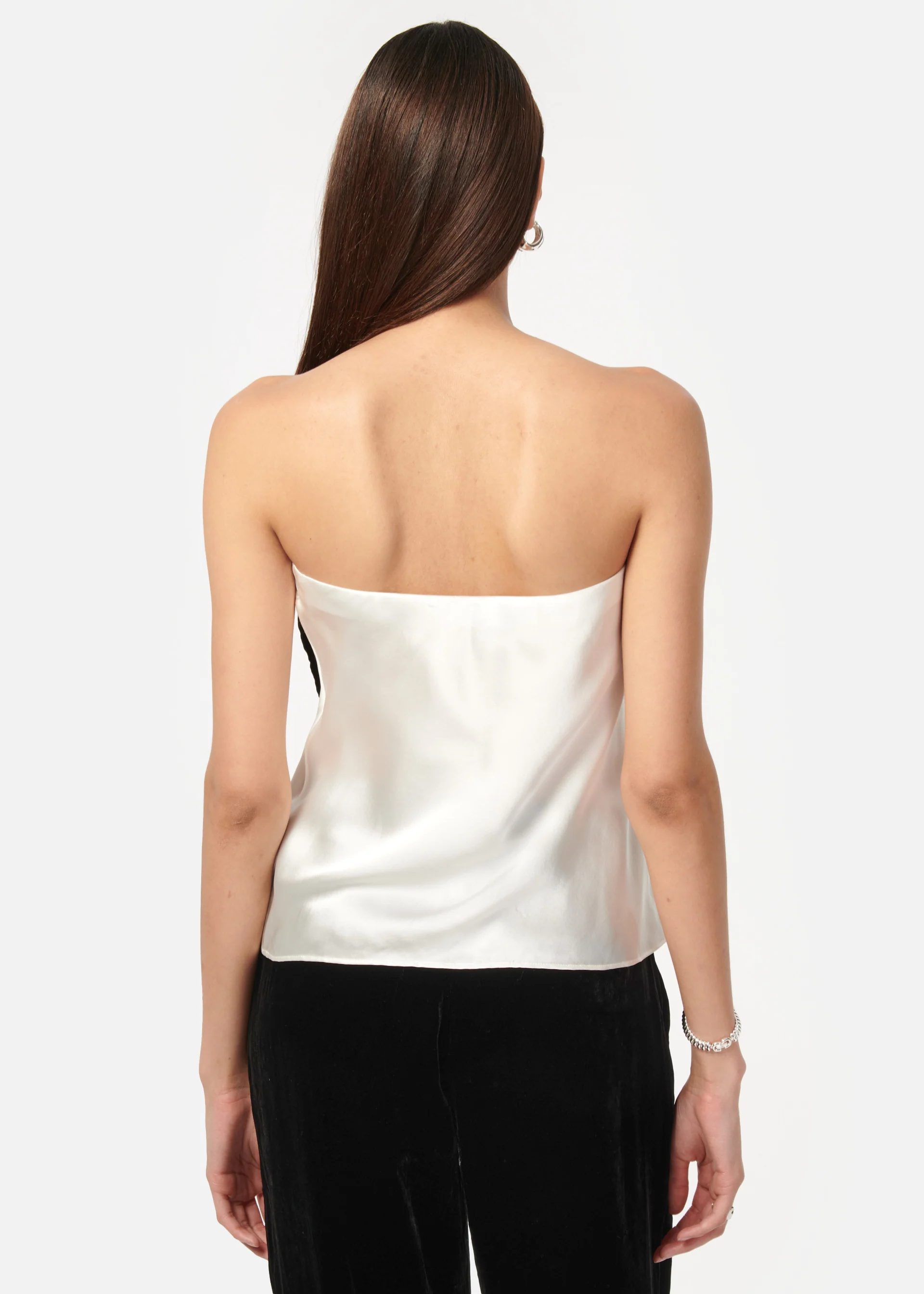 Lora Strapless Camisole White 4 Lora Strapless Camisole White