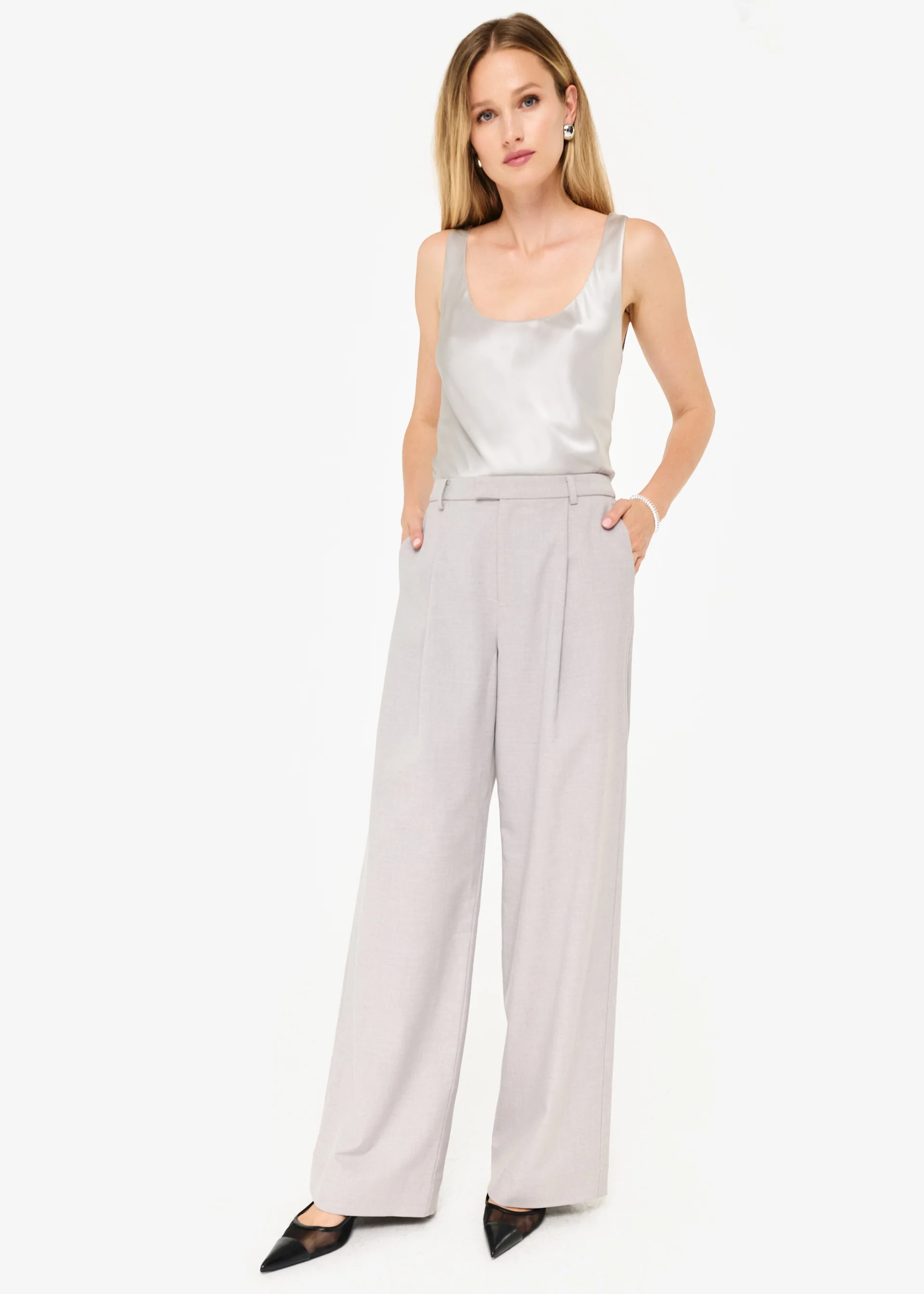 Rosheen Wide Leg Pant Haze 5 Rosheen Wide Leg Pant Haze