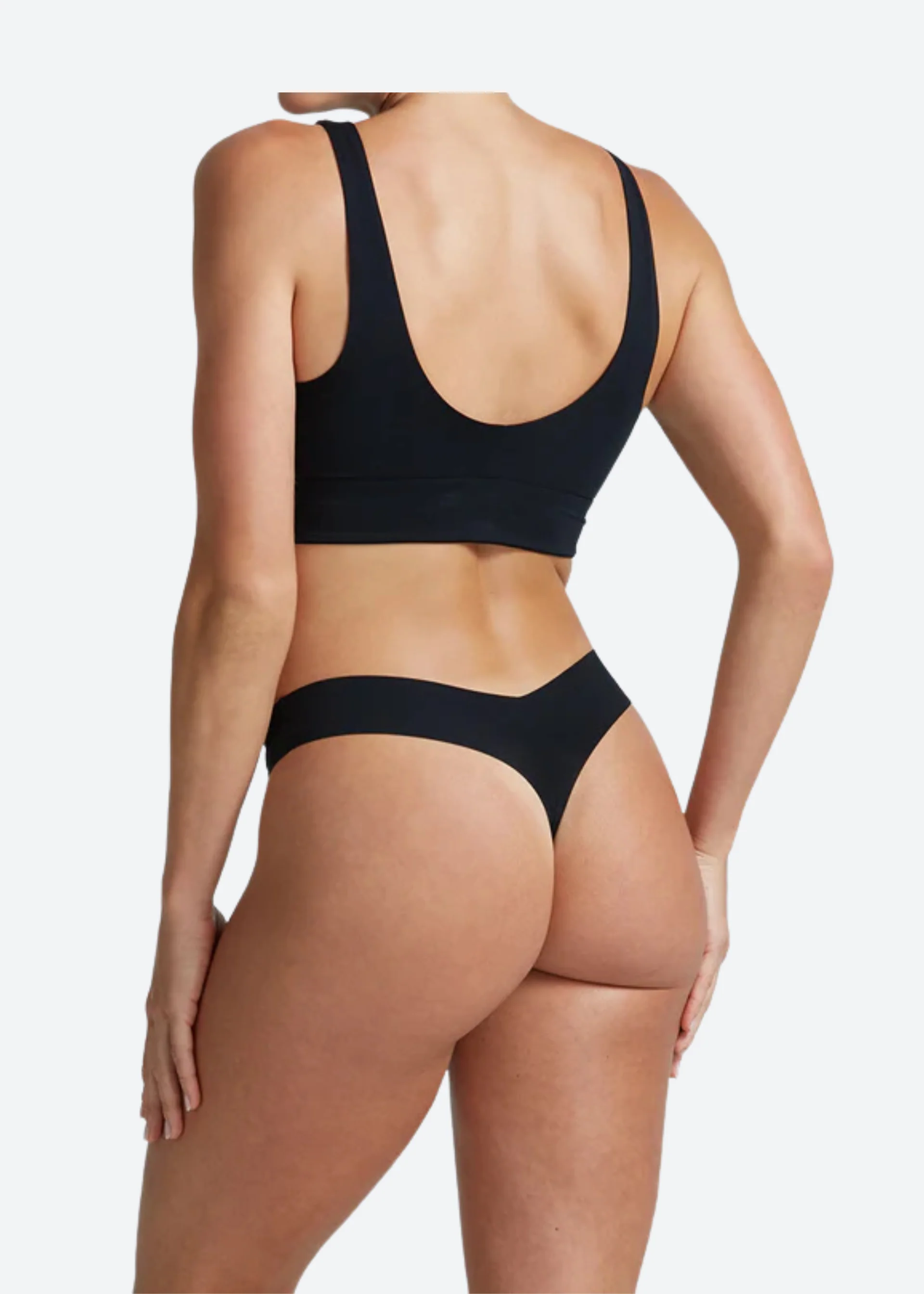 Commando Classic Thong Black 3 Commando Classic Thong Black