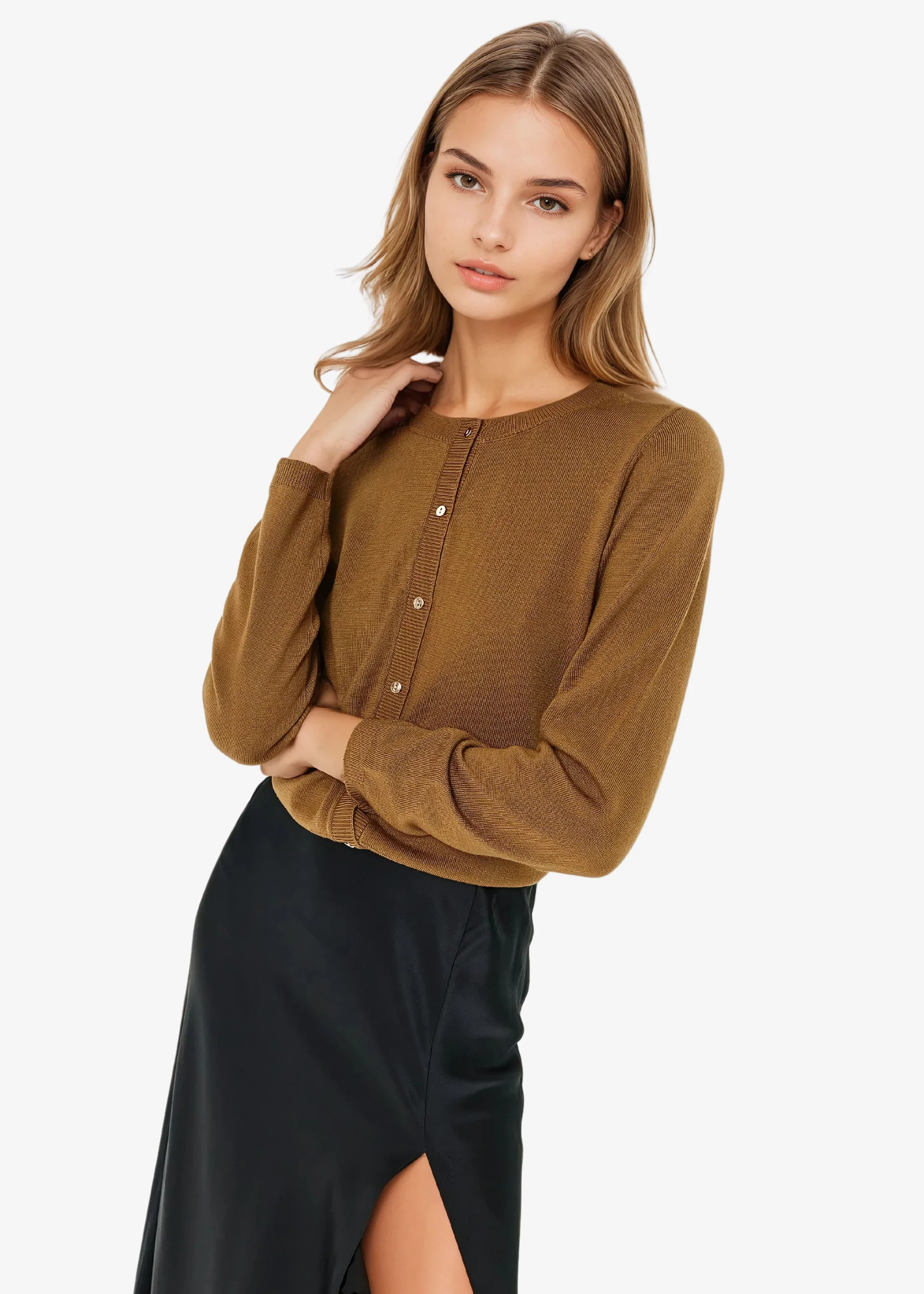 Kimbra Lightweight Cardigan Medallion