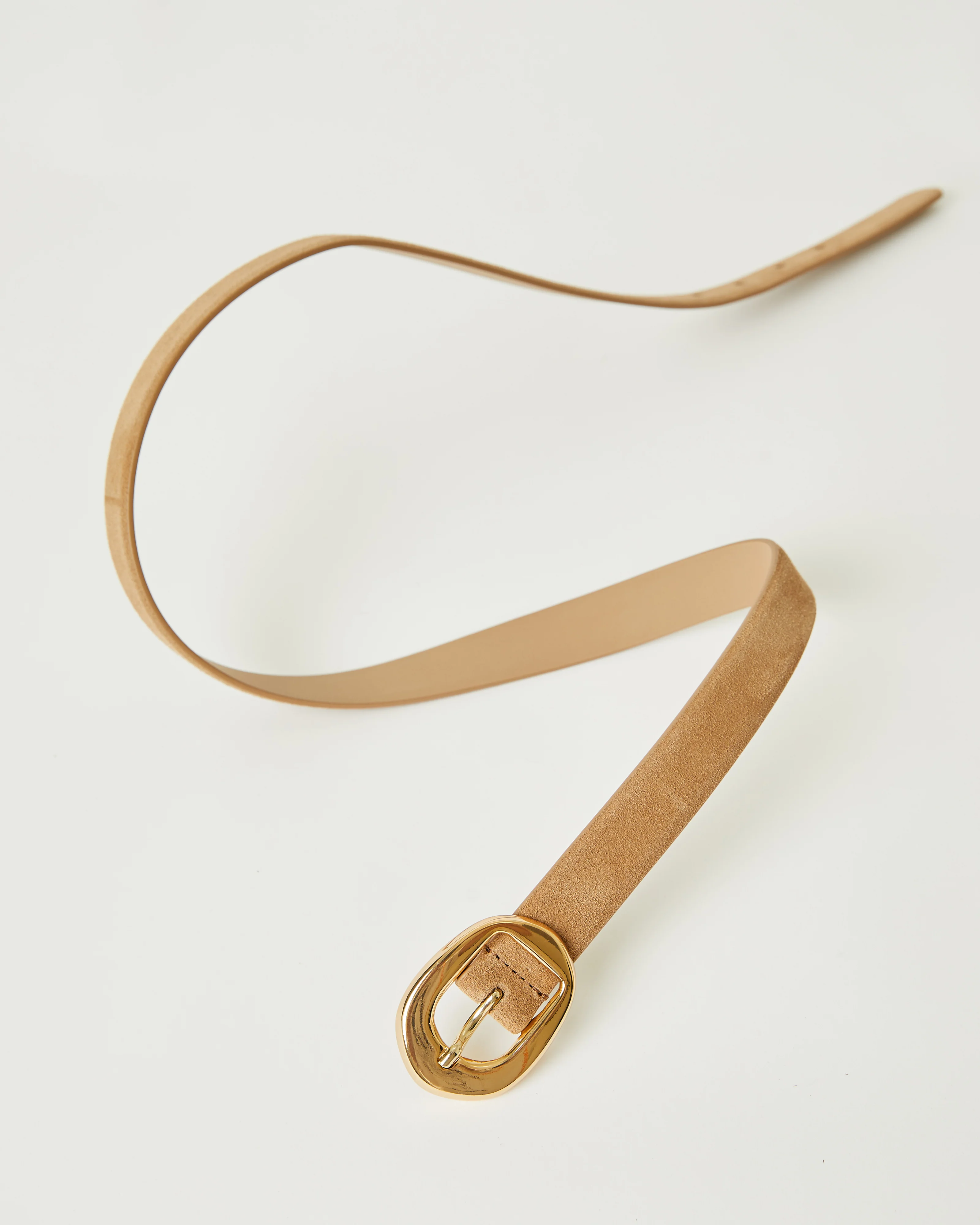 B-Low The Belt Greyson Mini Suede Belt Sable Gold