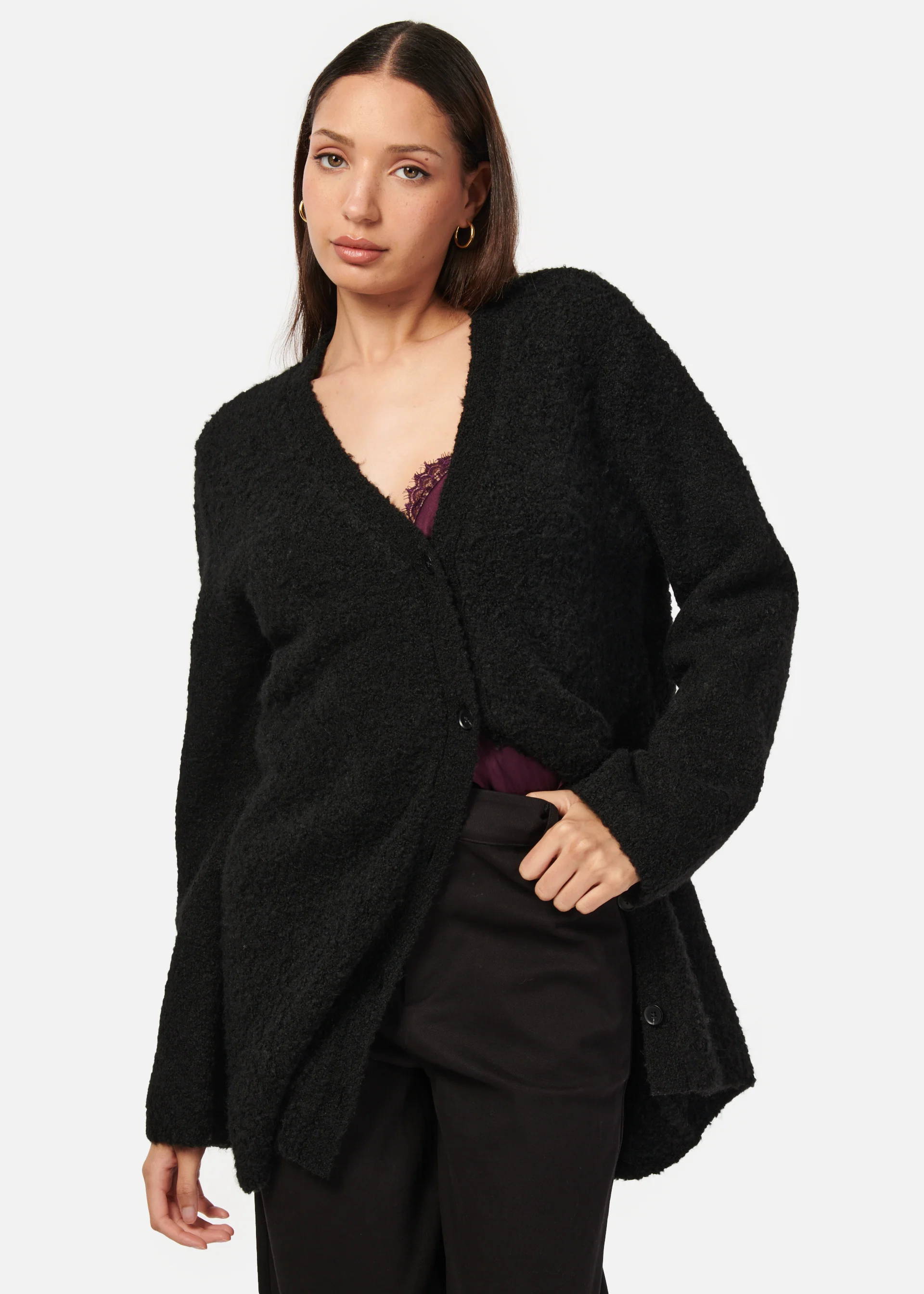 Marleina Cardigan Black