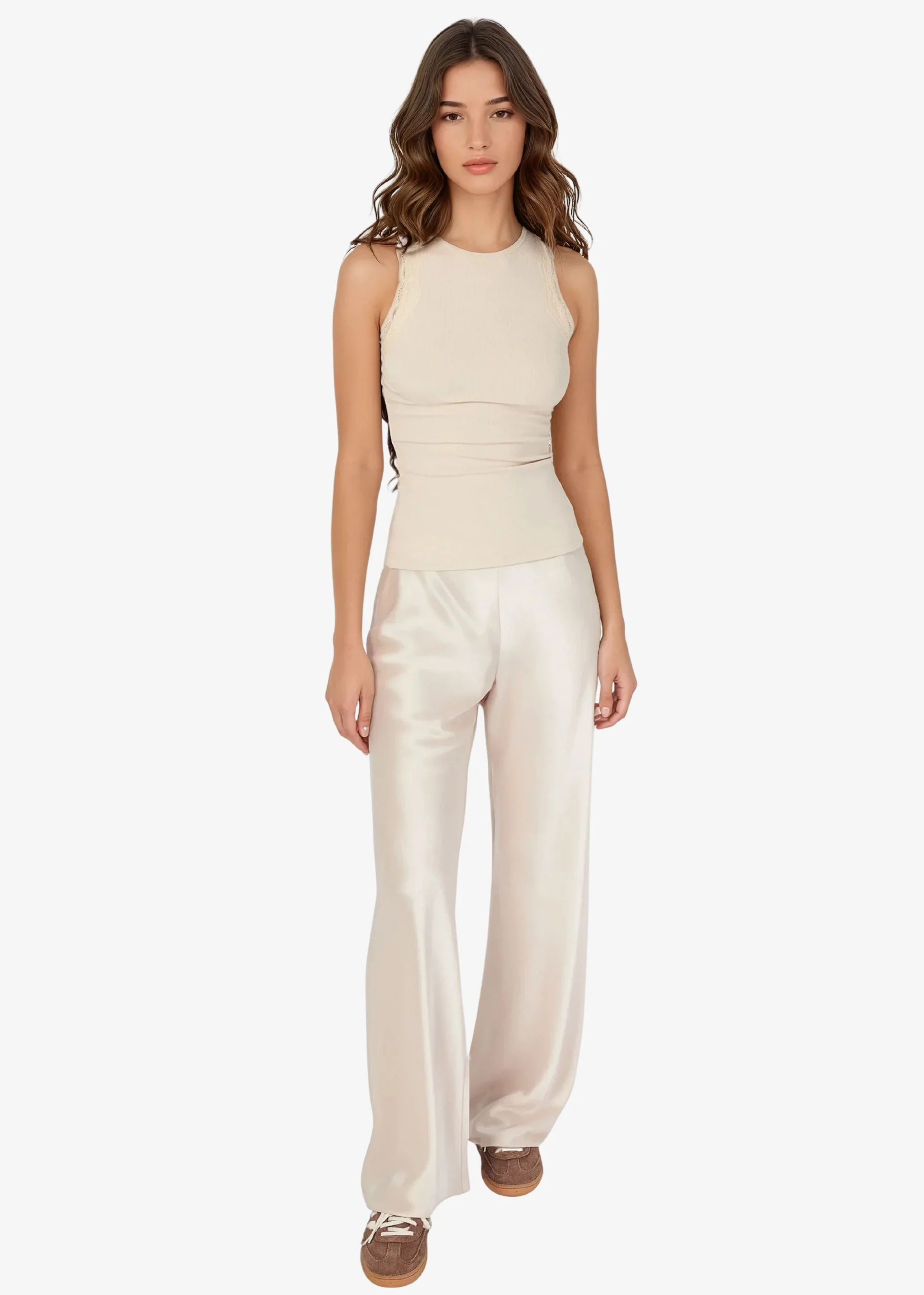 Rian Rib Knit Tank Bone 3 Rian Rib Knit Tank Bone