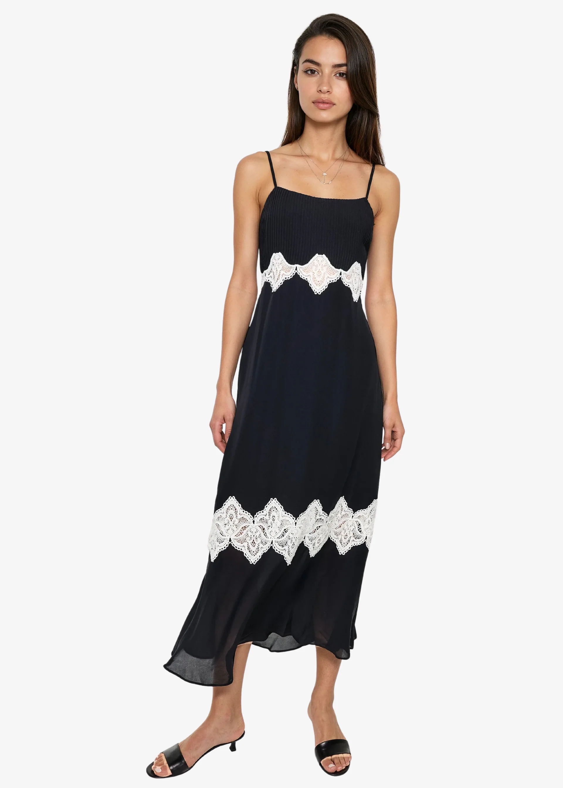 Isadora Midi Dress Black