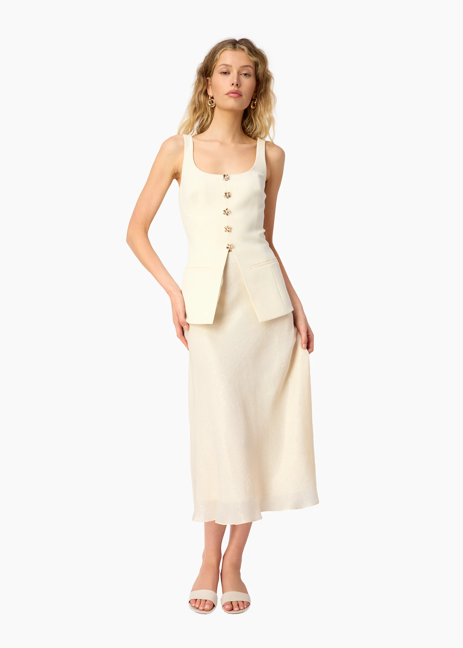 Audra Corset Top Cream