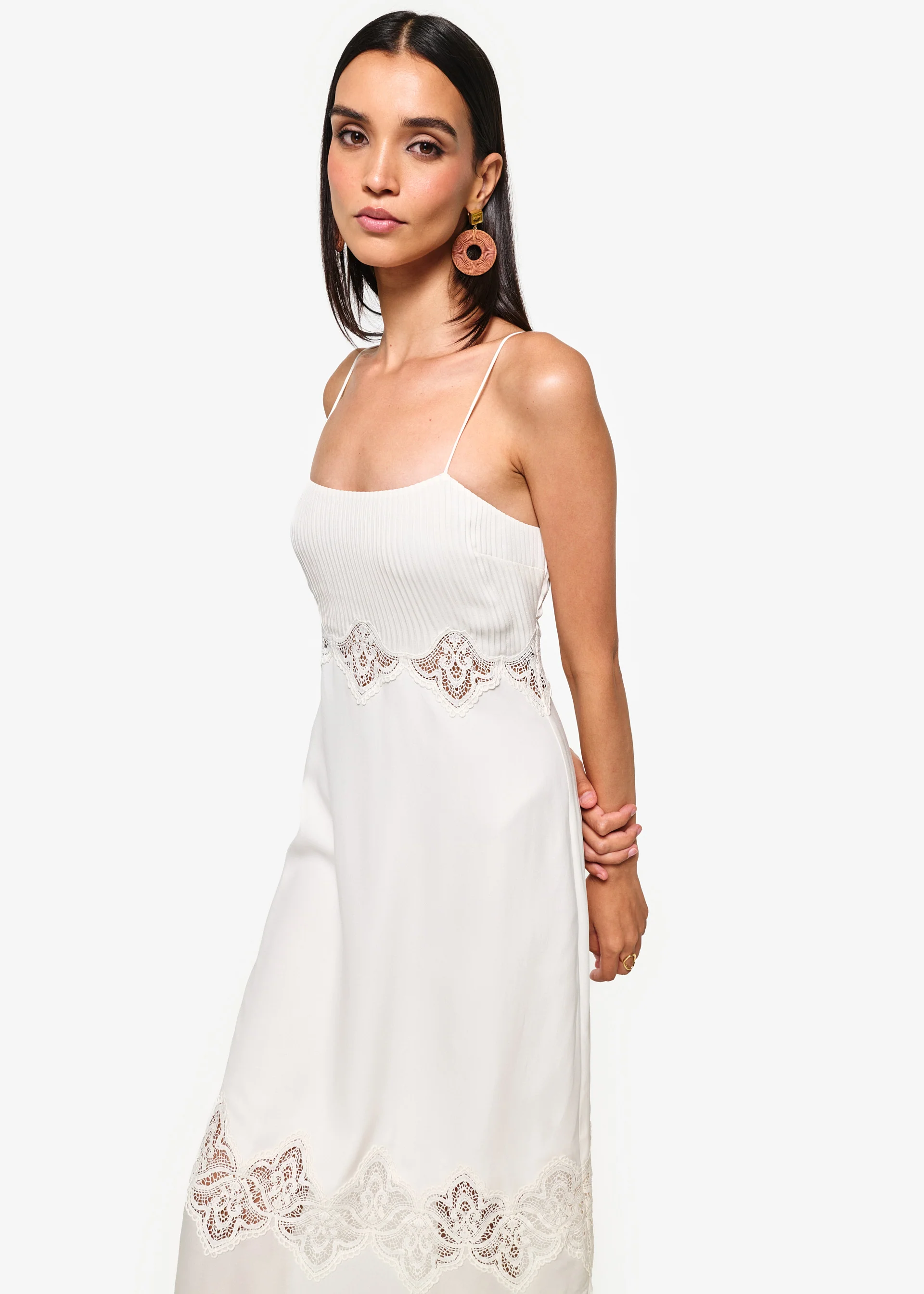Isadora Midi Dress Macadamia 4 Isadora Midi Dress Macadamia