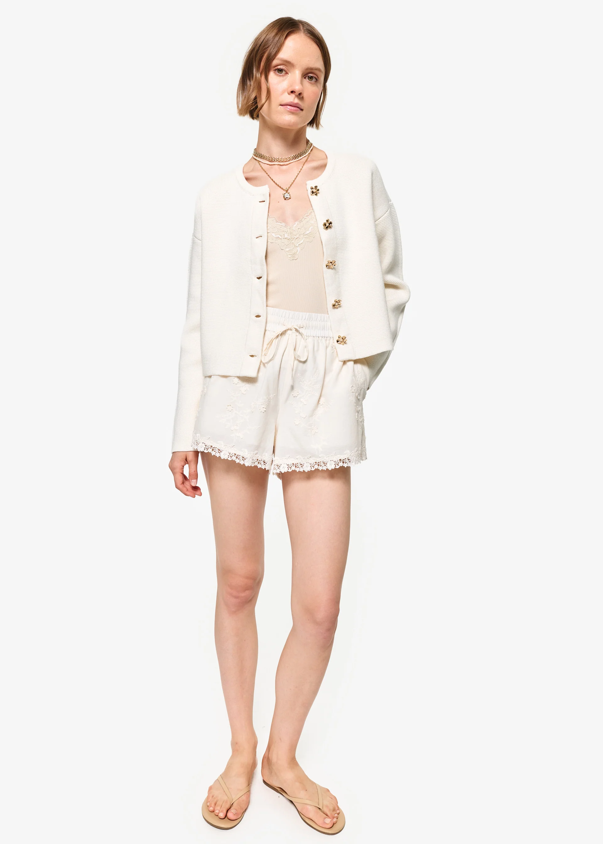 Hara Cardigan Cream 3 Hara Cardigan Cream
