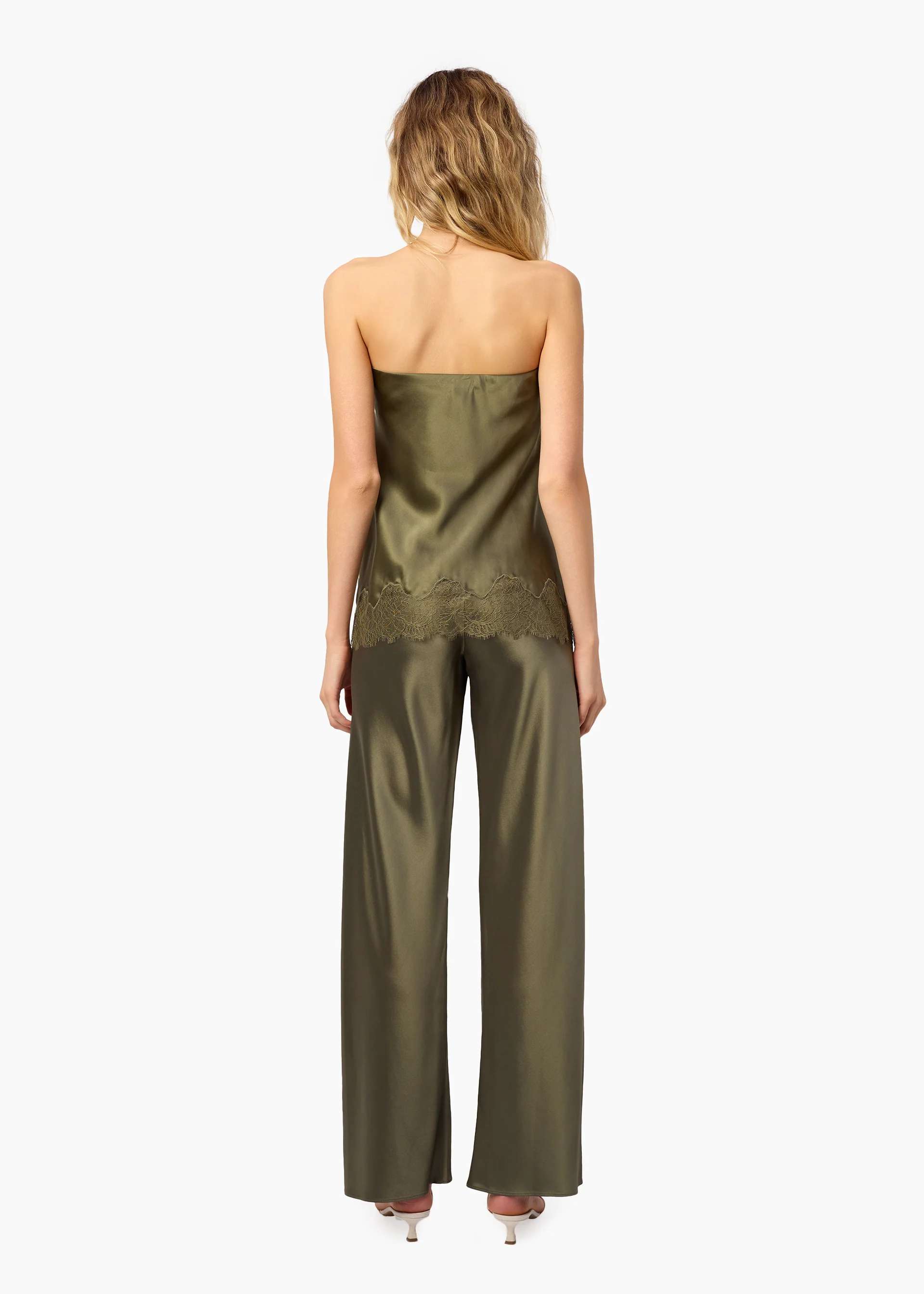 Odessa Strapless Camisole Sencha 3 Odessa Strapless Camisole Sencha